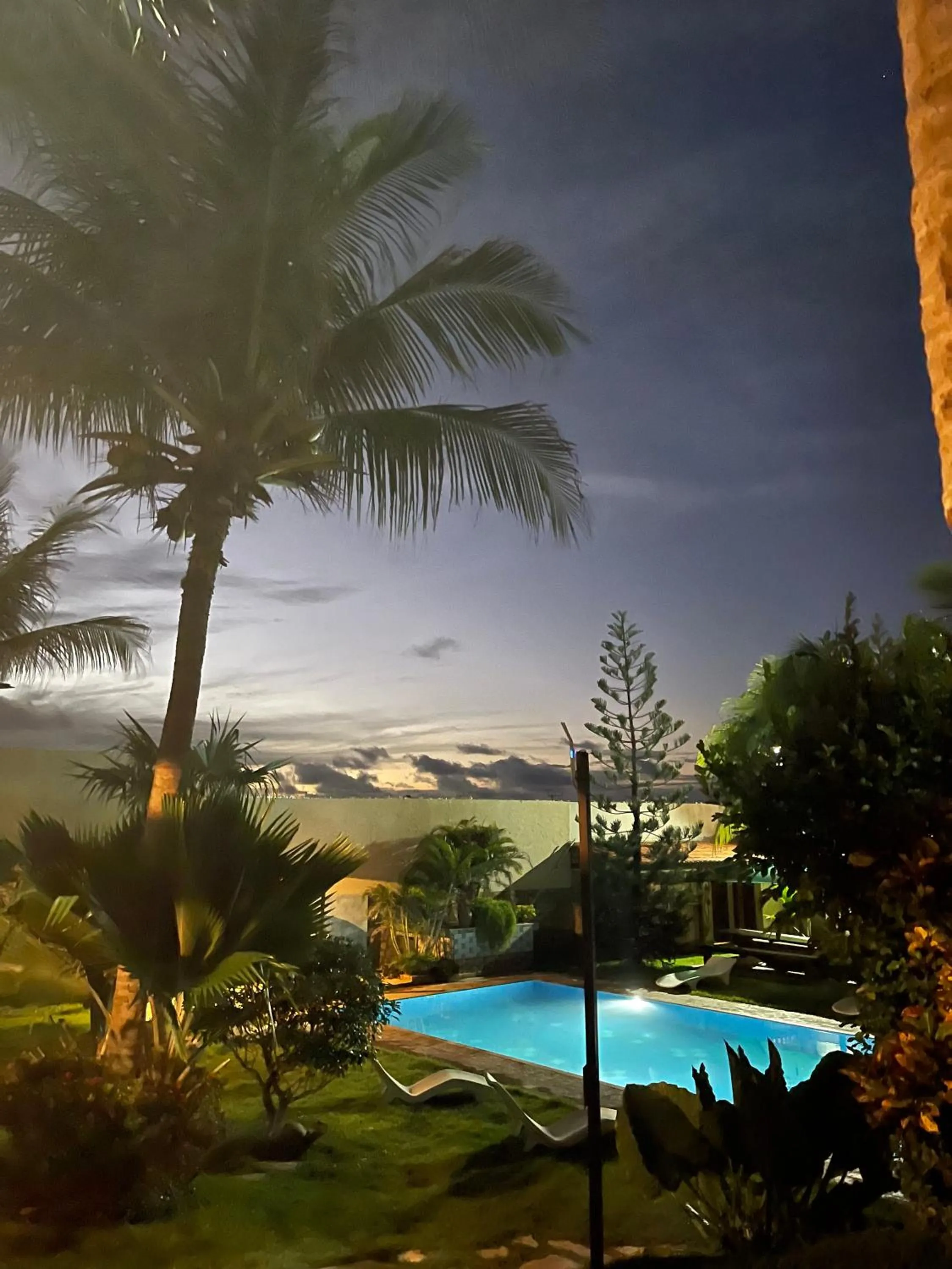 Garden view in Residenza Canoa