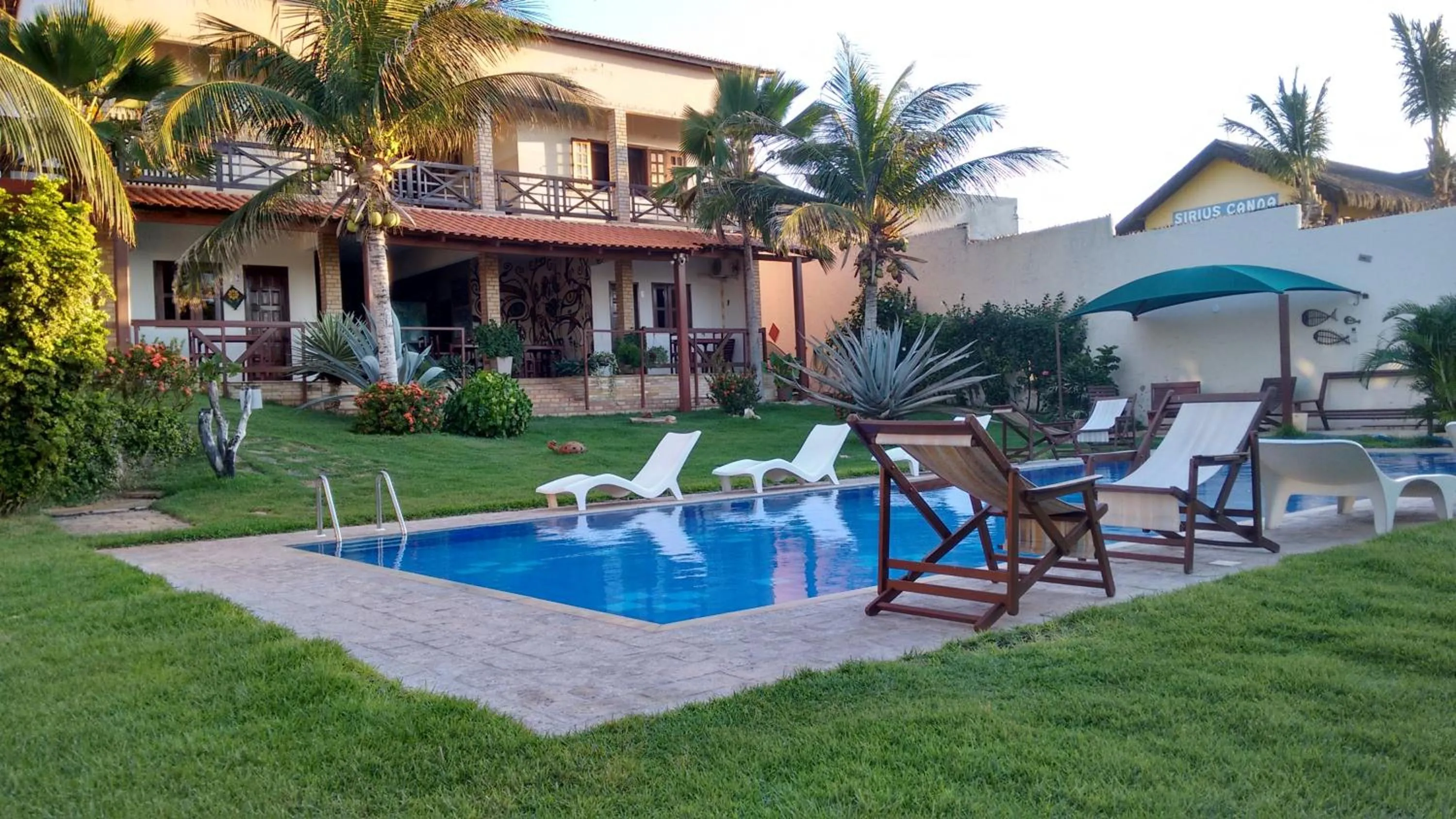 Garden in Residenza Canoa