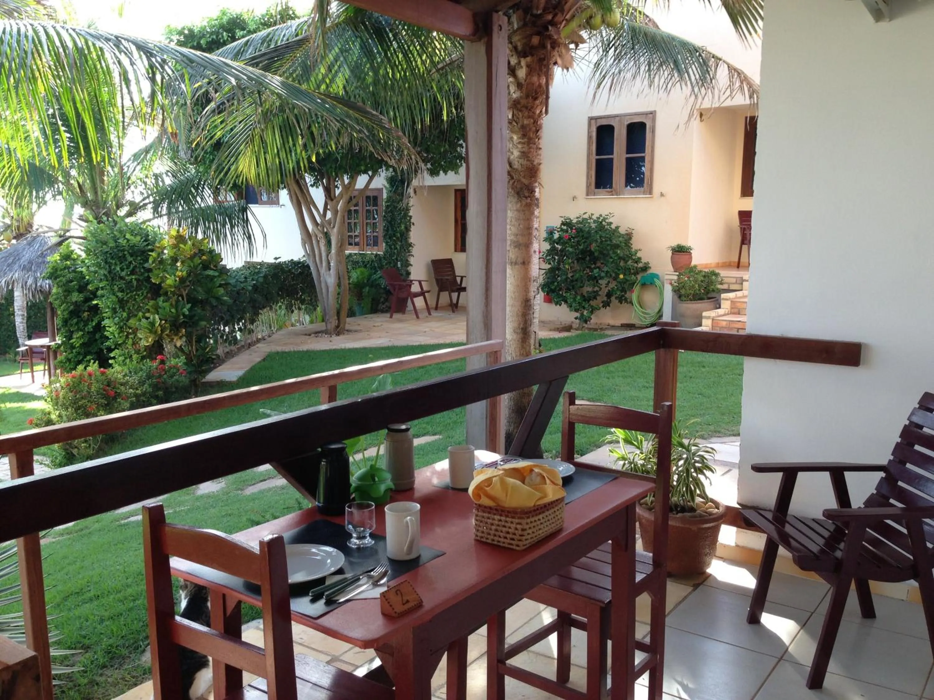 Patio in Residenza Canoa