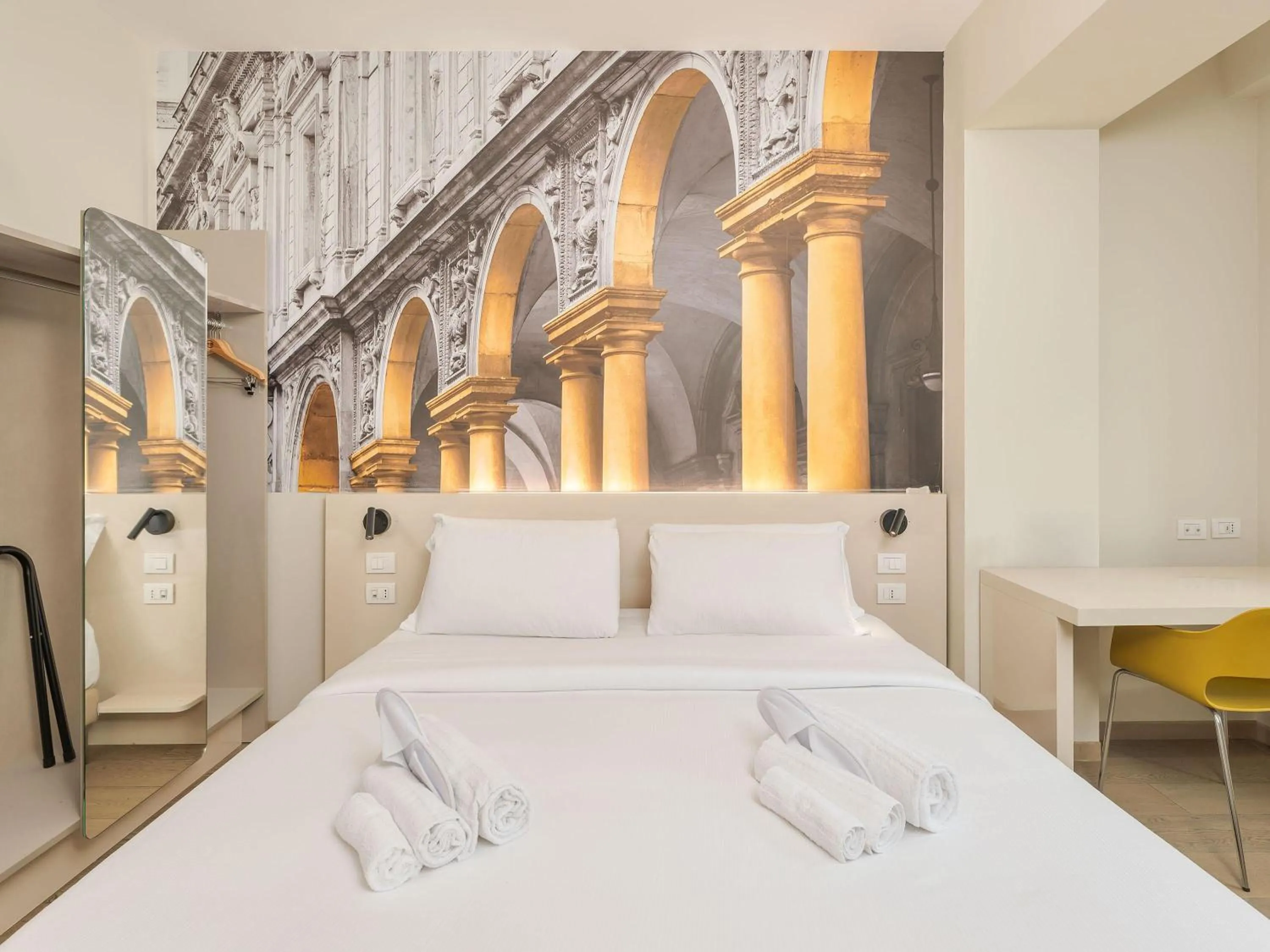 Photo of the whole room, Bed in B&B Hotel Milano Central Station