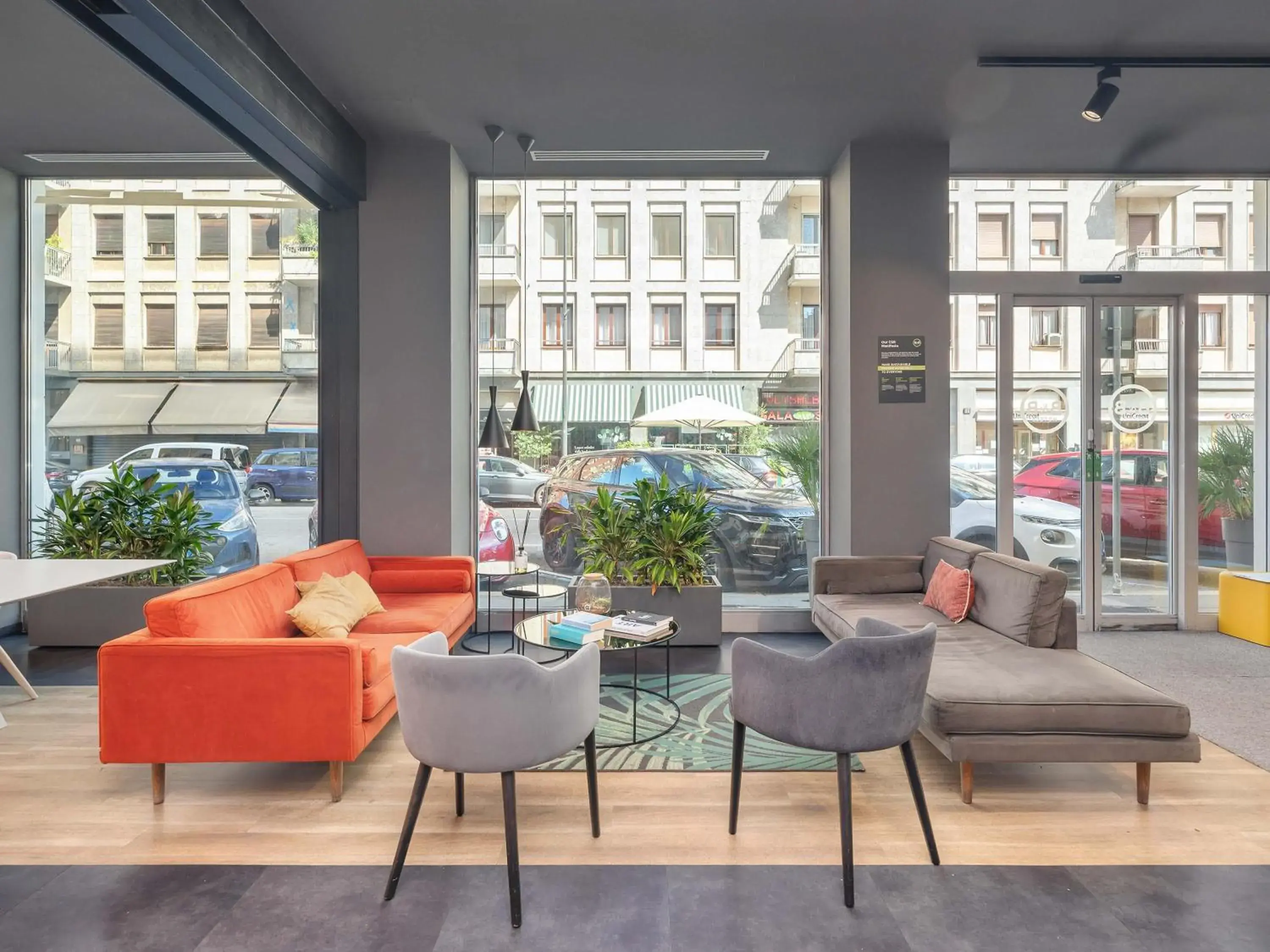 Lobby or reception in B&B Hotel Milano Central Station Lobby or reception in B&B Hotel Milano Central Station