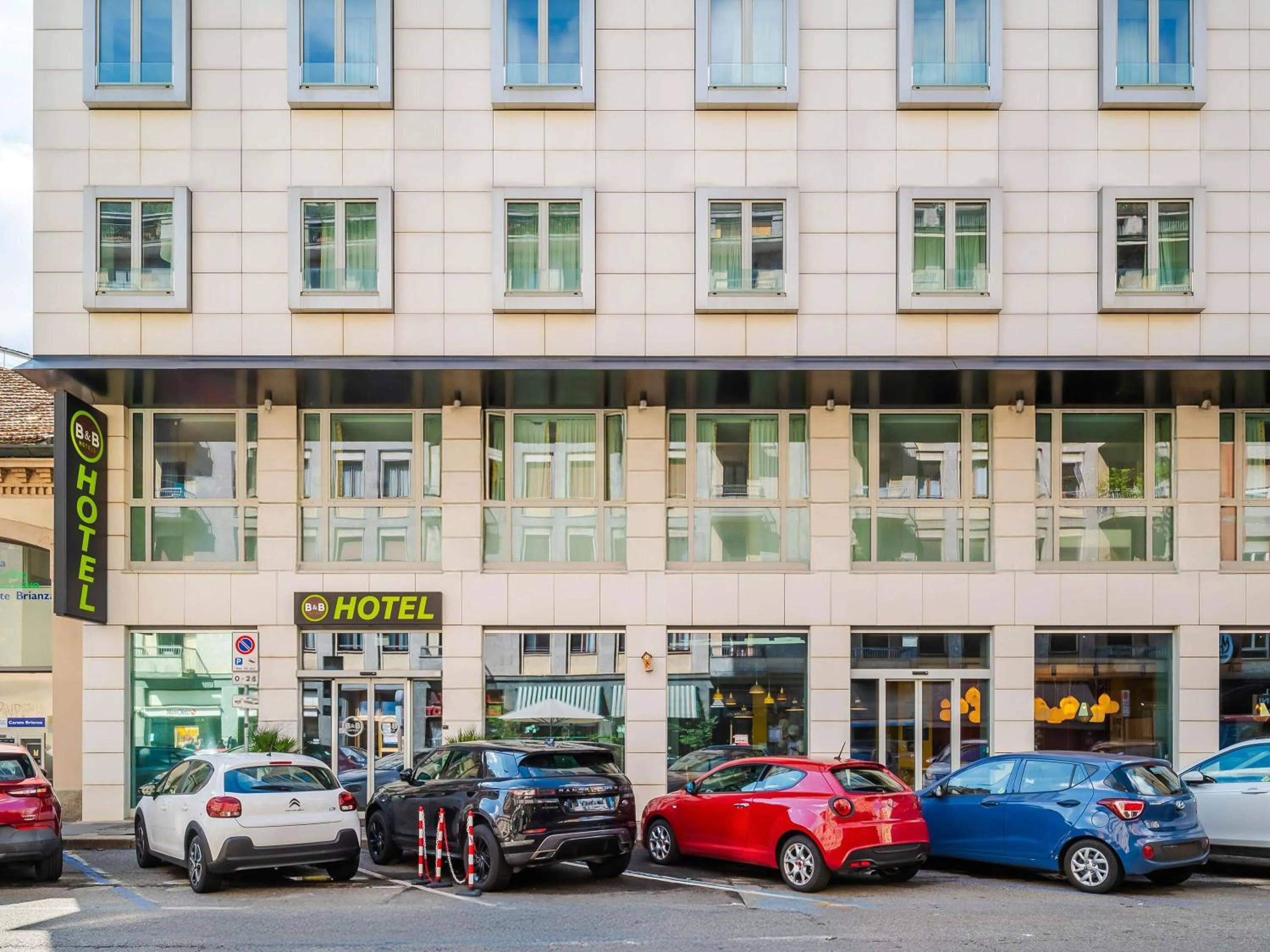 Property building in B&B Hotel Milano Central Station