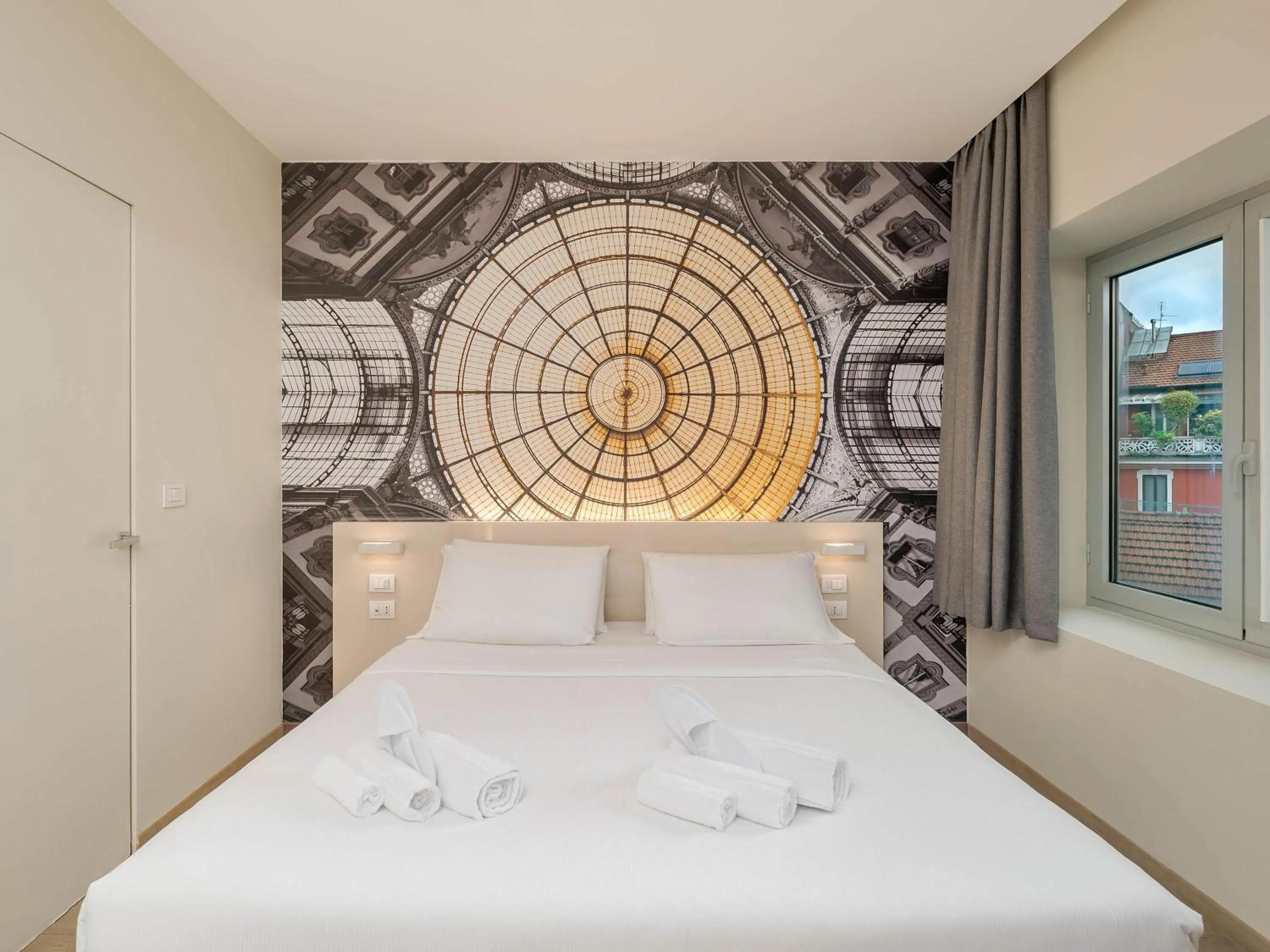 Photo of the whole room, Bed in B&B Hotel Milano Central Station