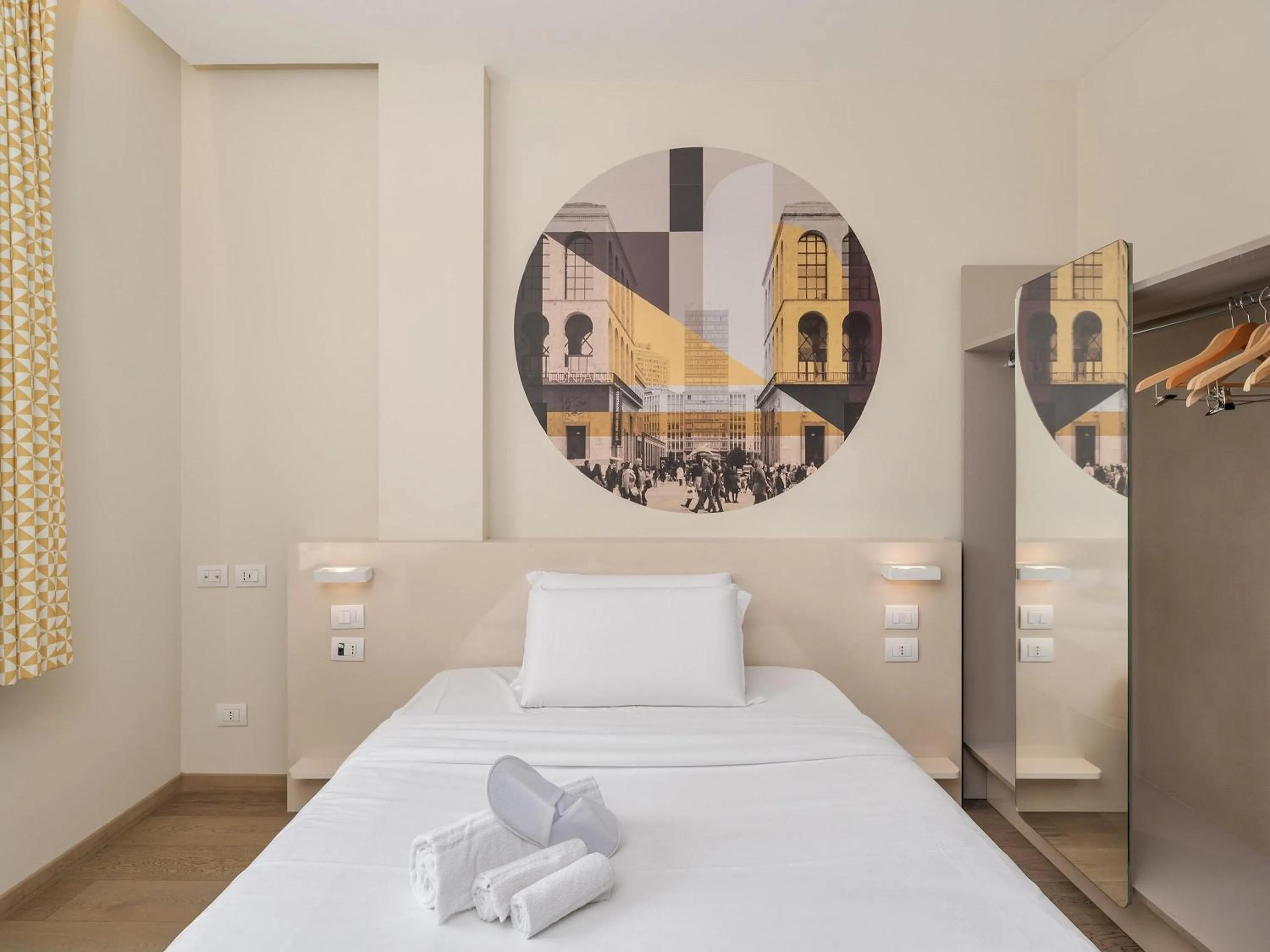 Photo of the whole room, Bed in B&B Hotel Milano Central Station