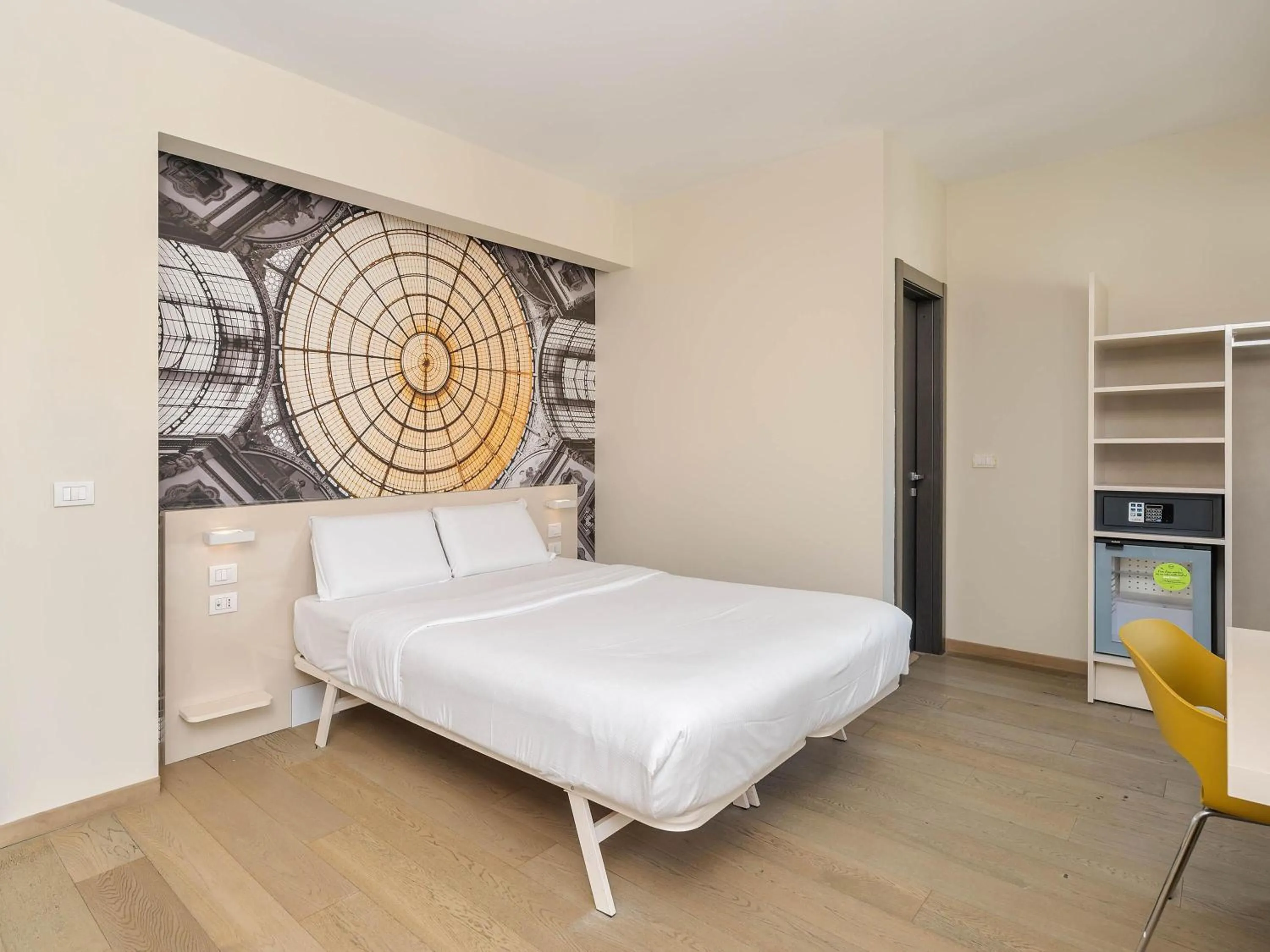 Photo of the whole room, Bed in B&B Hotel Milano Central Station