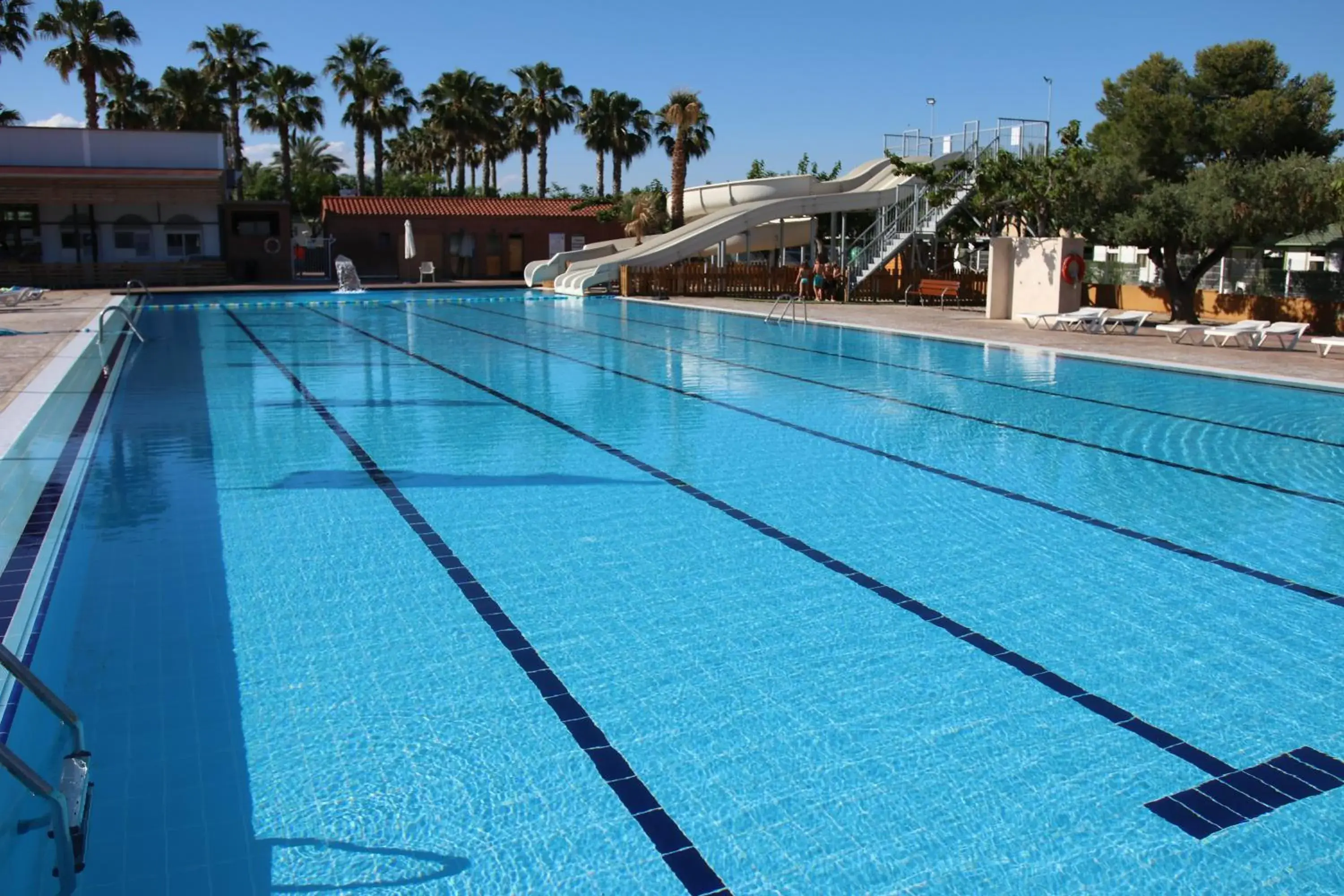 Swimming pool in Camping Platja Cambrils Swimming pool in Camping Platja Cambrils