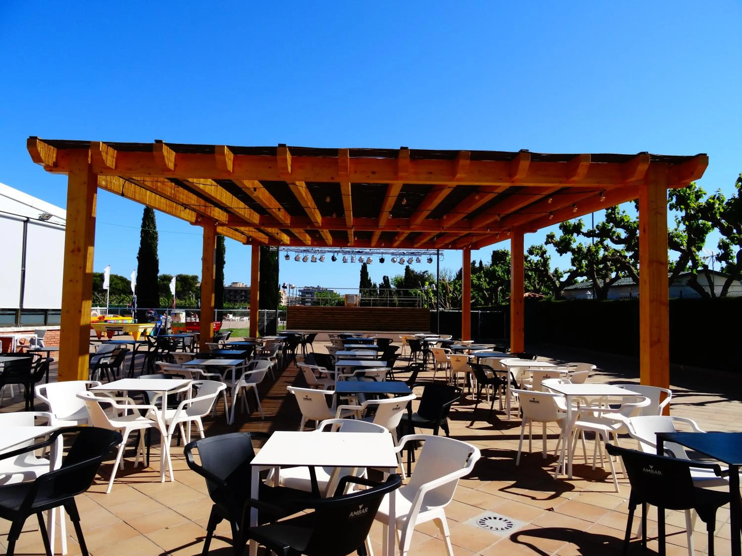 Living room in Camping Platja Cambrils