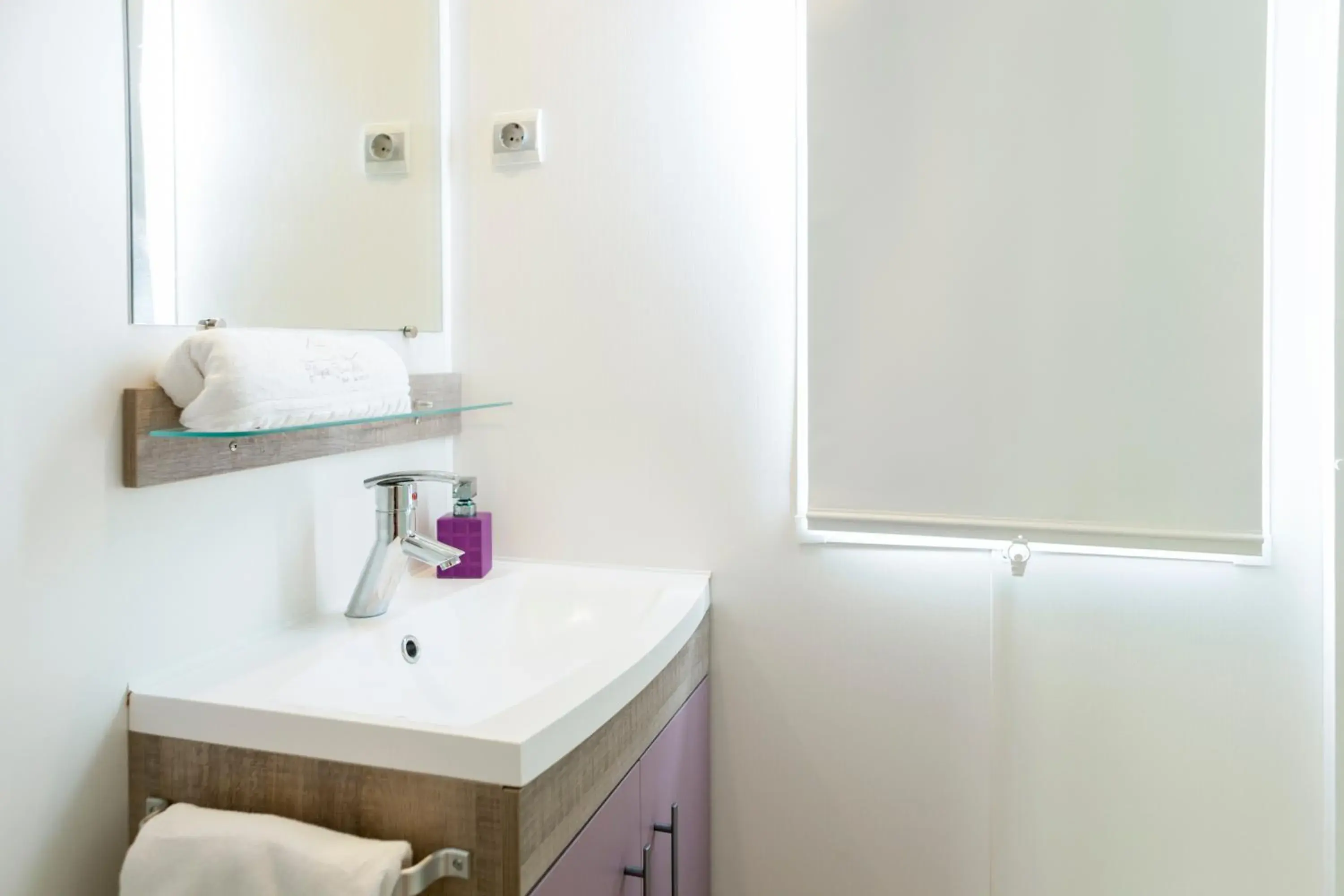 Bathroom in Camping Platja Cambrils Bathroom in Camping Platja Cambrils