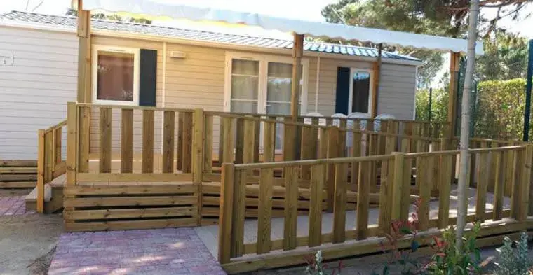 Facade/entrance in Camping Platja Cambrils Facade/entrance in Camping Platja Cambrils