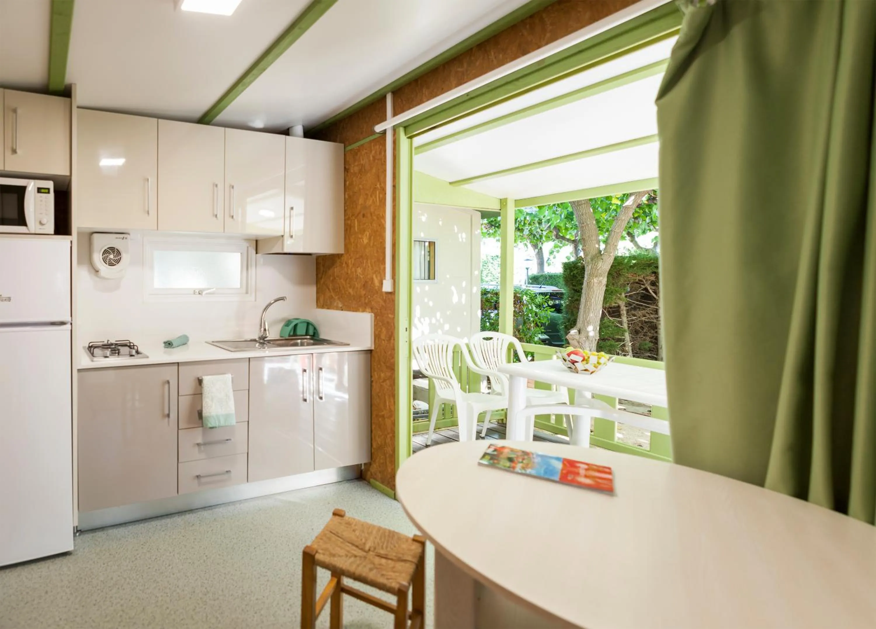 Dining area in Camping Platja Cambrils