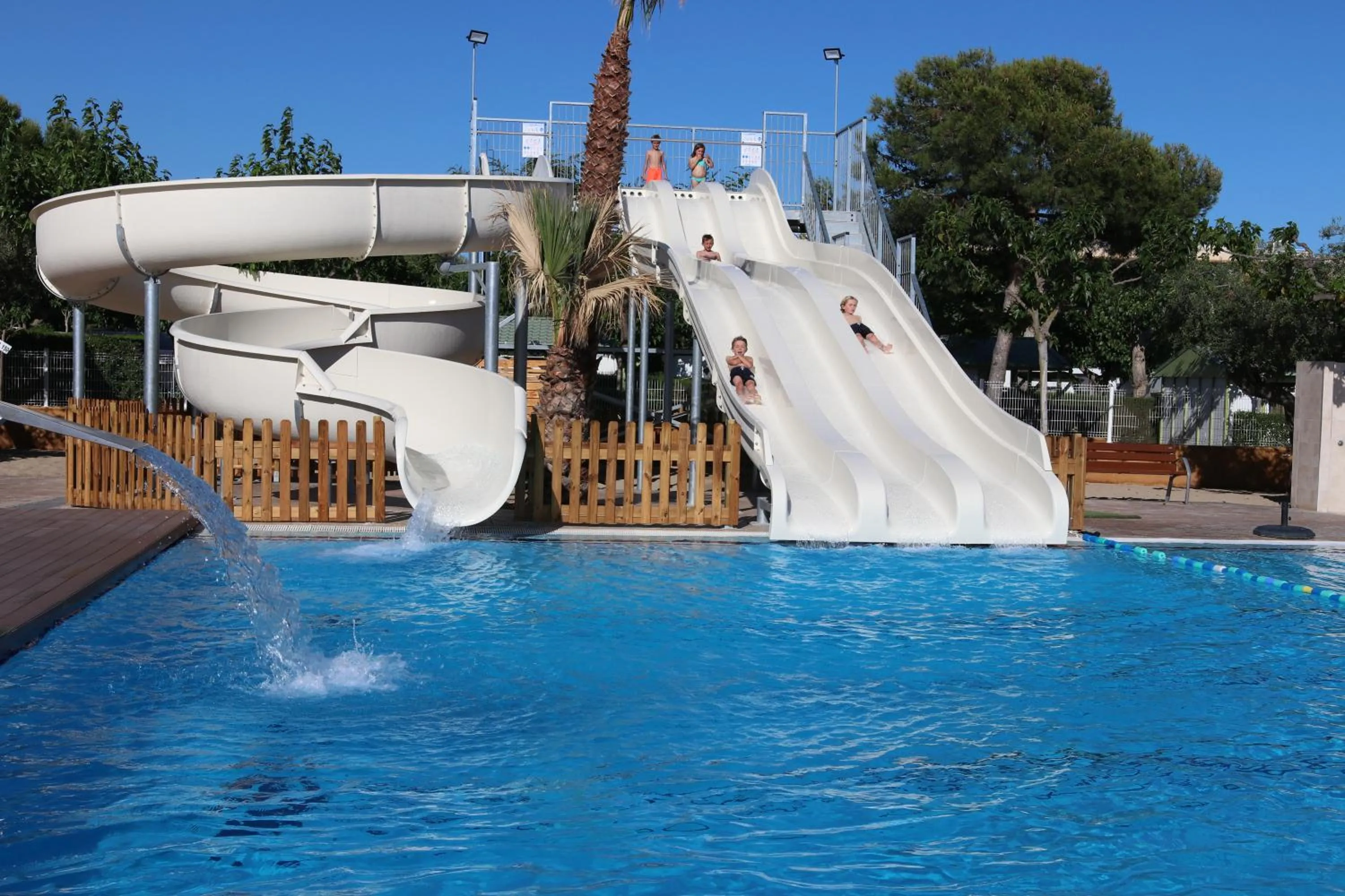 Swimming pool in Camping Platja Cambrils