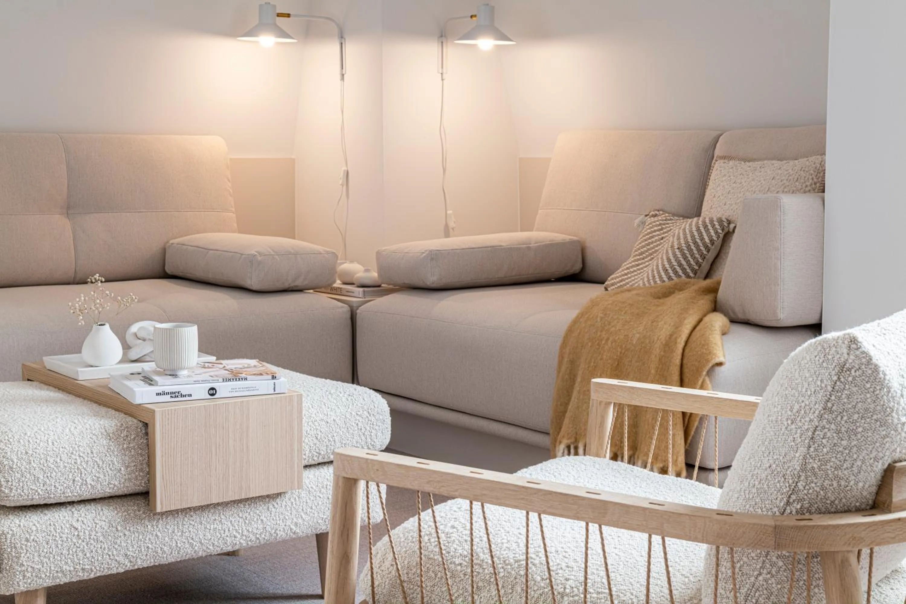 Living room in Villa Astoria - Kühlungsborn