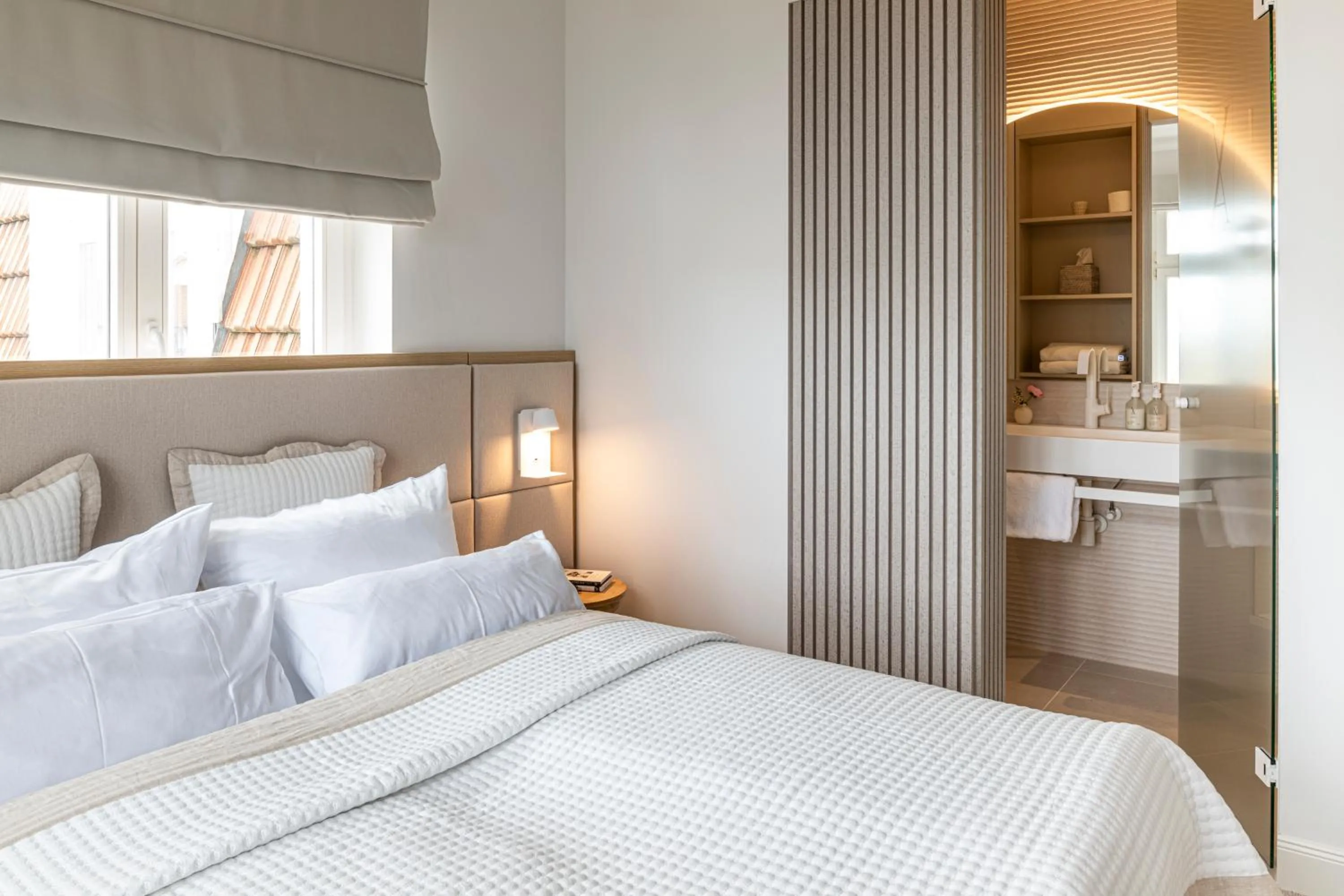 Shower, Bed in Villa Astoria - Kühlungsborn