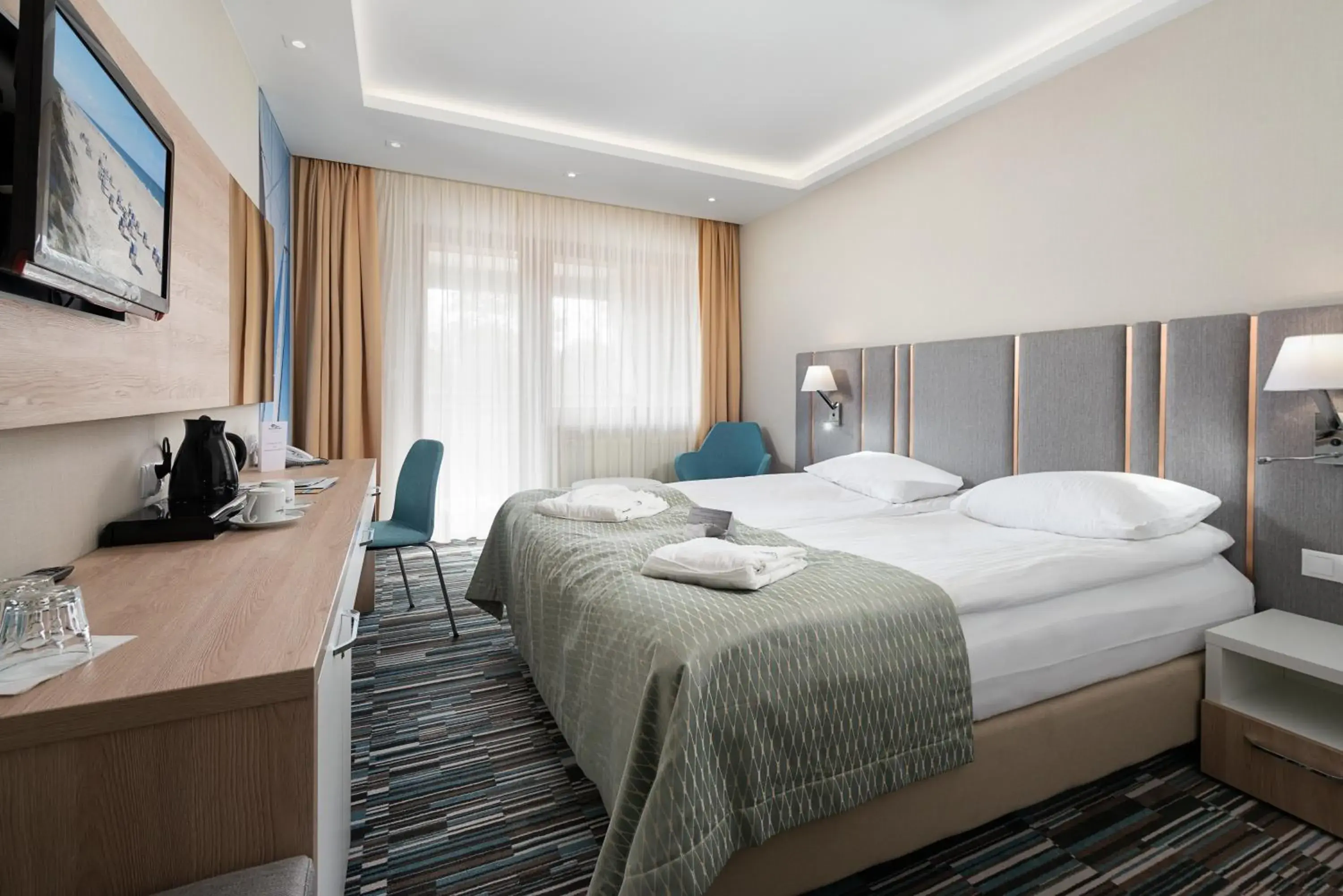 Bed in Hotel Dom Zdrojowy Resort & SPA - Destigo Hotels Bed in Hotel Dom Zdrojowy Resort & SPA - Destigo Hotels