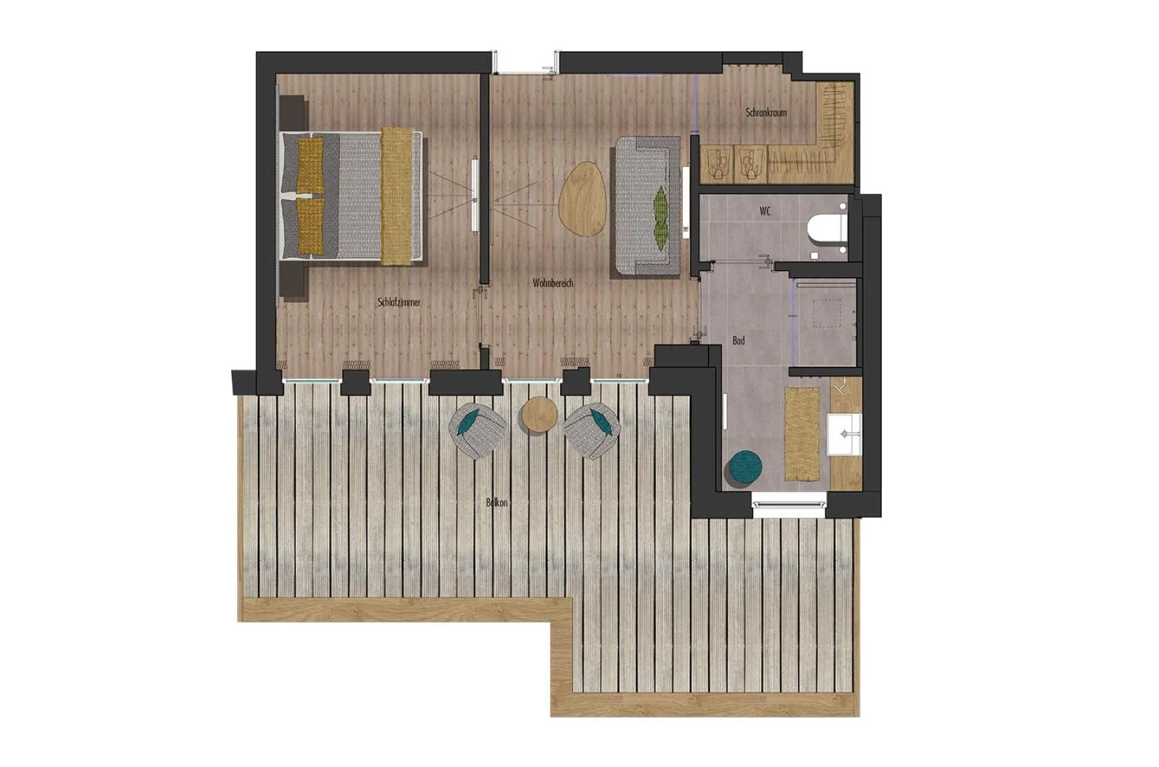 Floor plan in Vital Sporthotel Kristall