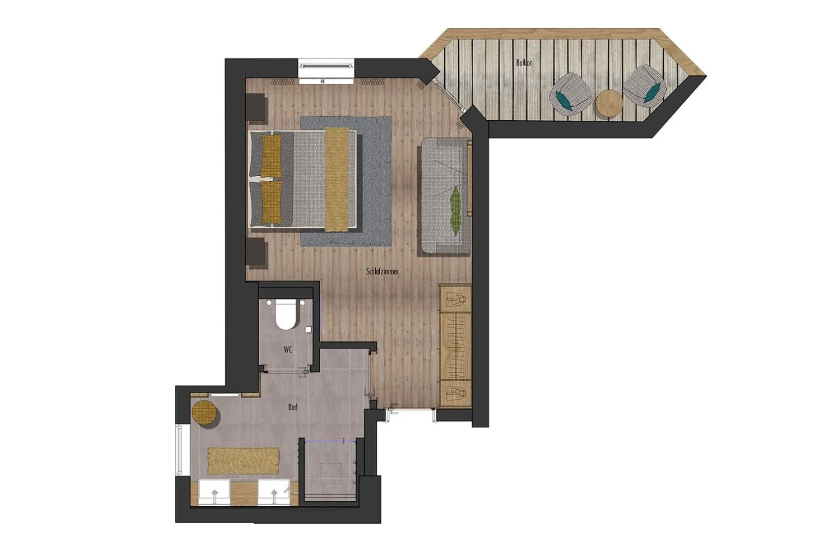 Floor plan in Vital Sporthotel Kristall