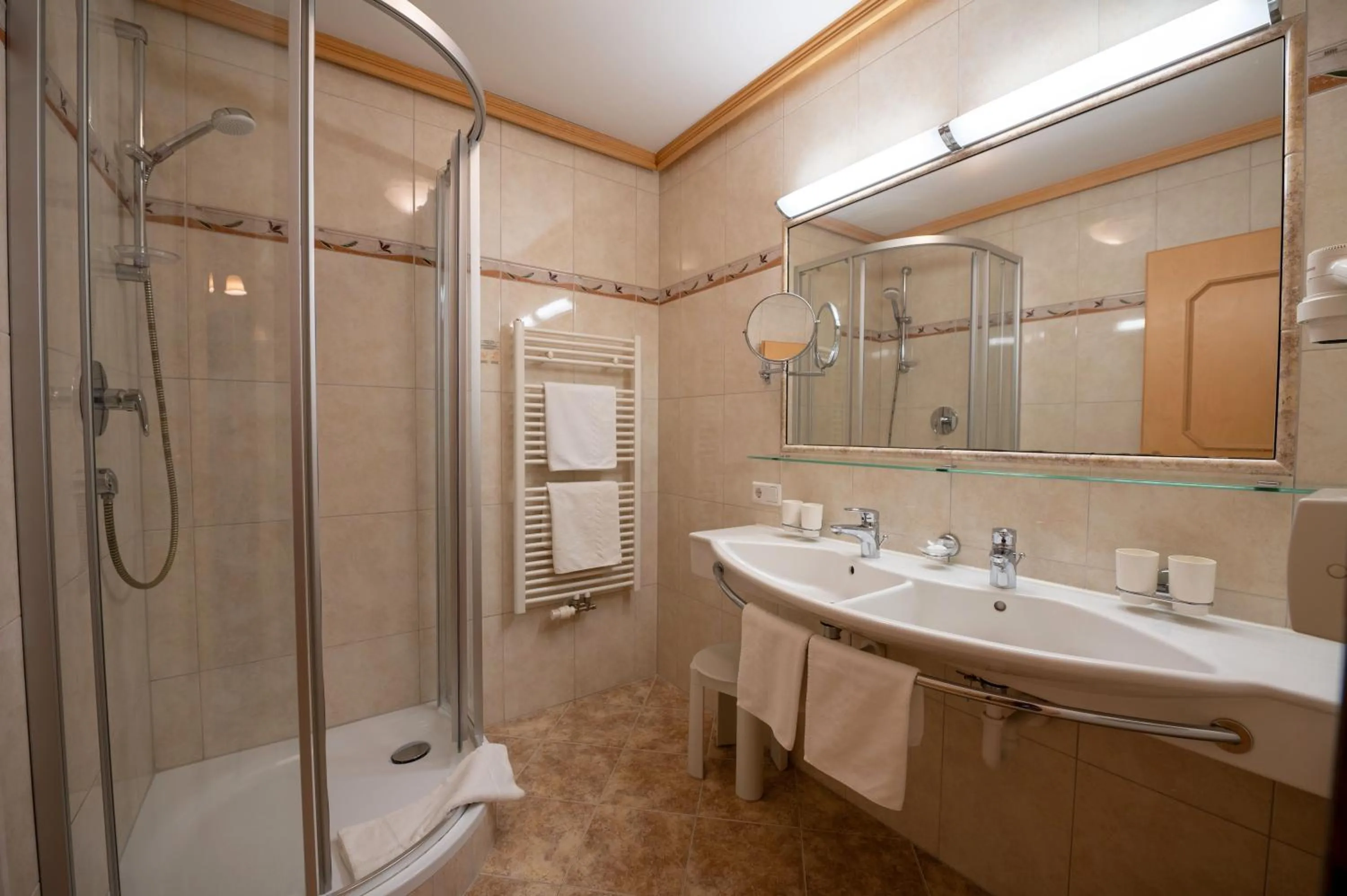 Bathroom in Vital Sporthotel Kristall