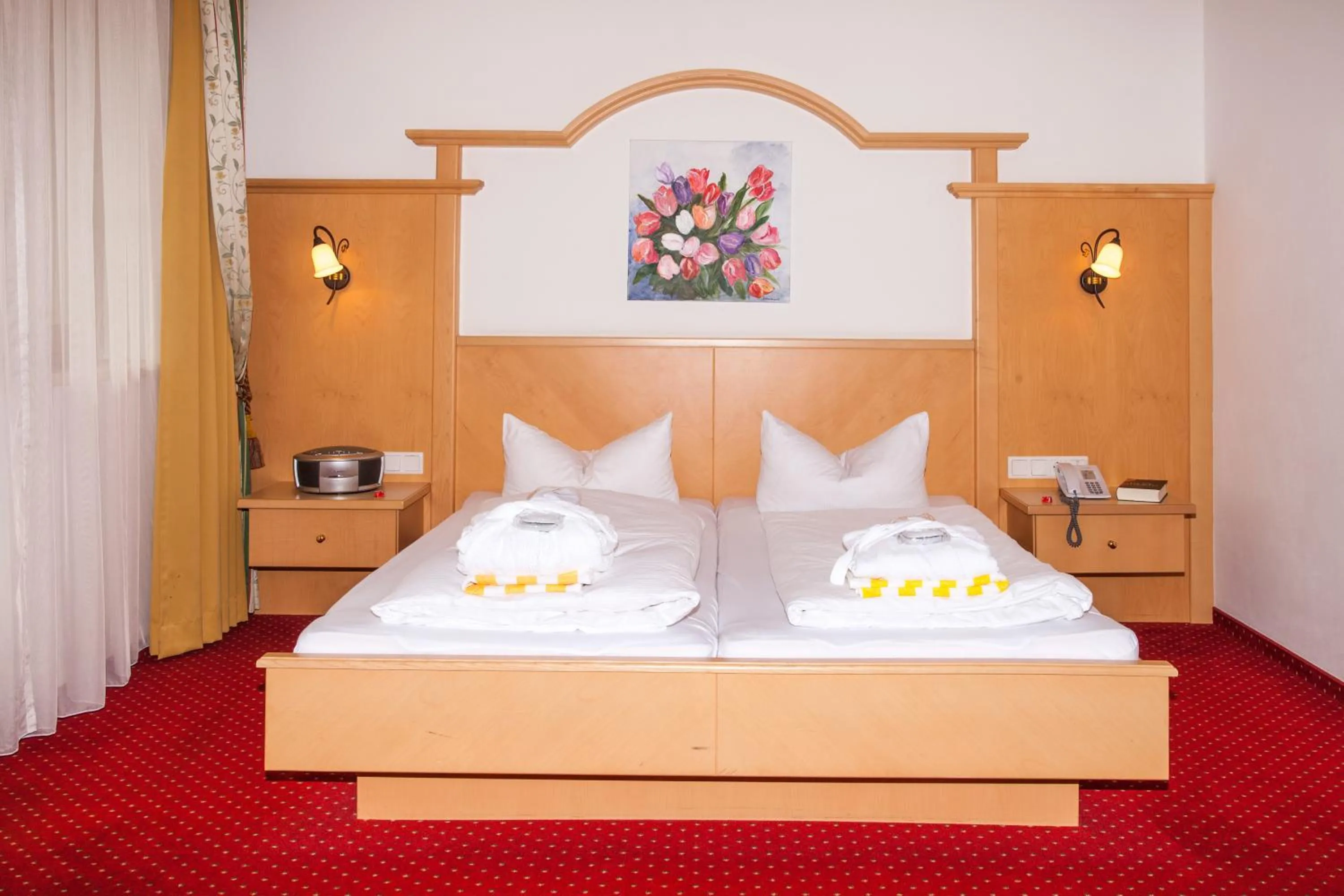 Bedroom, Bed in Vital Sporthotel Kristall