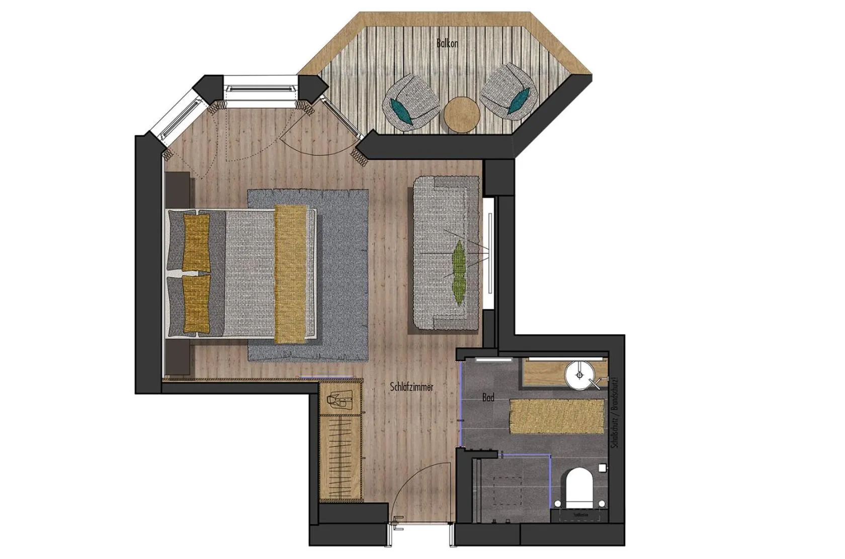 Floor plan in Vital Sporthotel Kristall