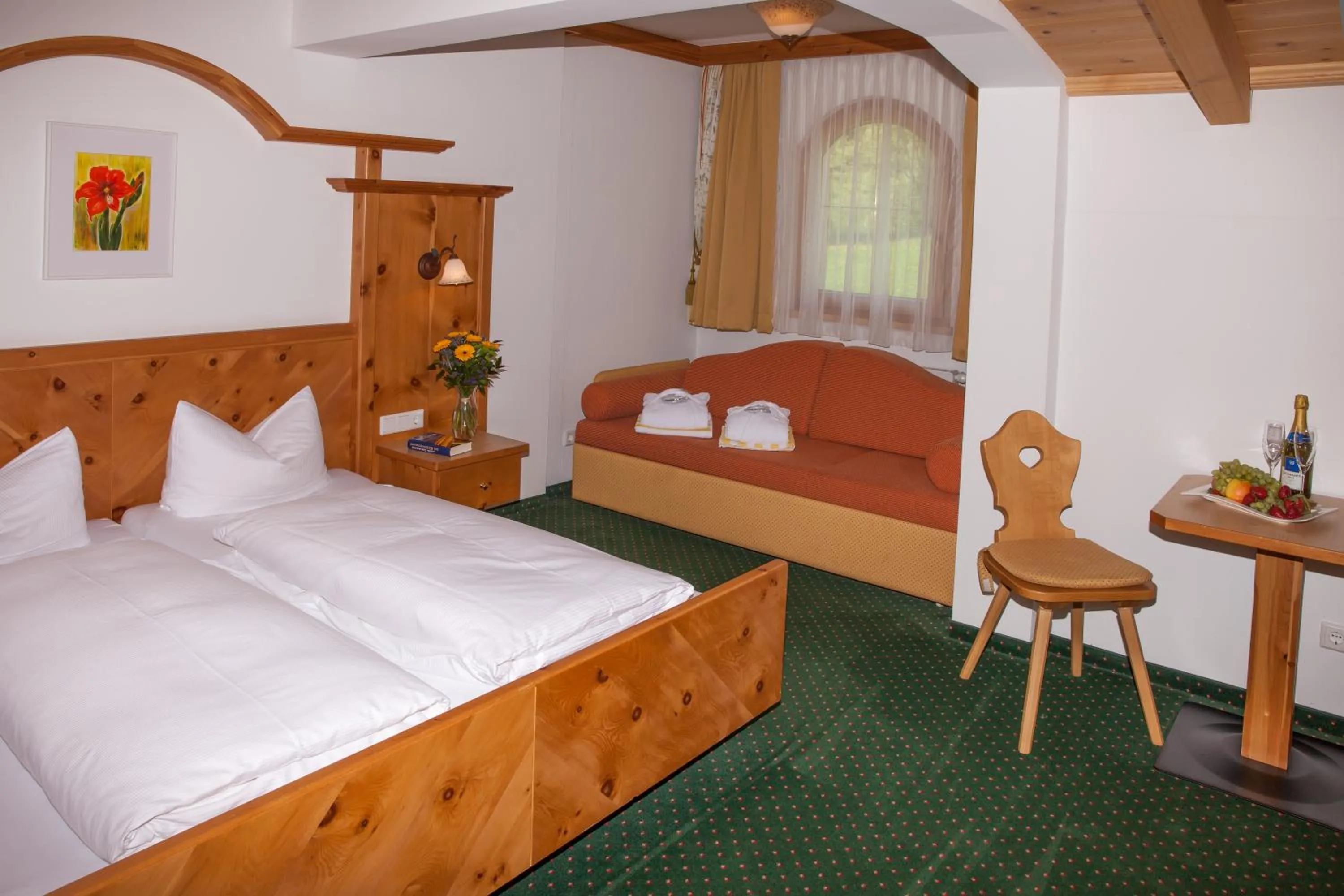 Bedroom, Bed in Vital Sporthotel Kristall