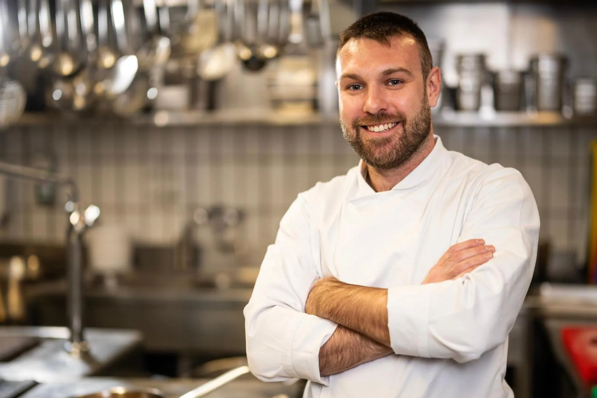 Kitchen or kitchenette in Hotel Trofana Alpin