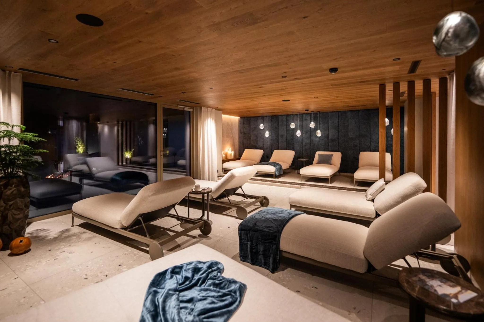 Sauna in Hotel Trofana Alpin