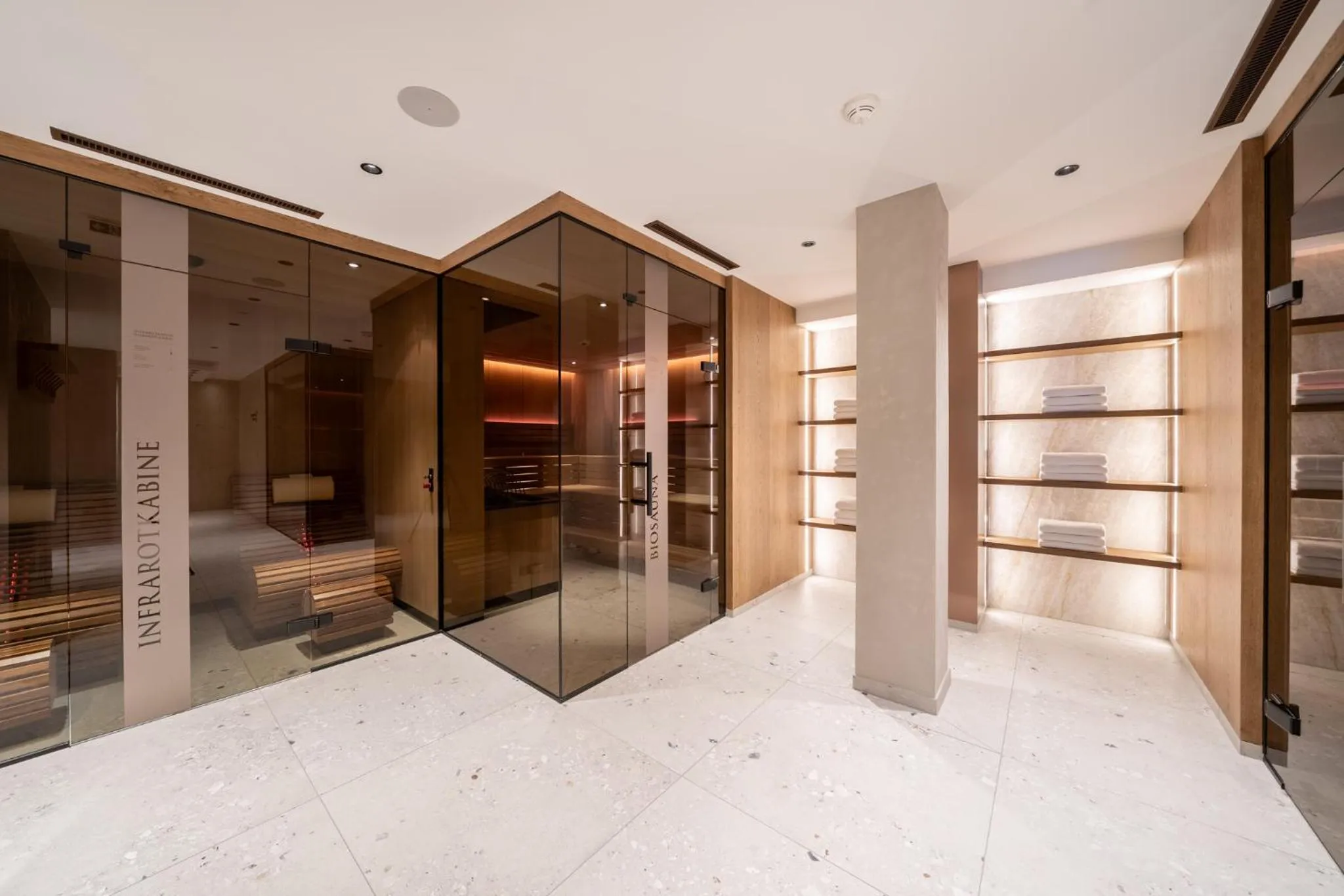 Sauna in Hotel Trofana Alpin