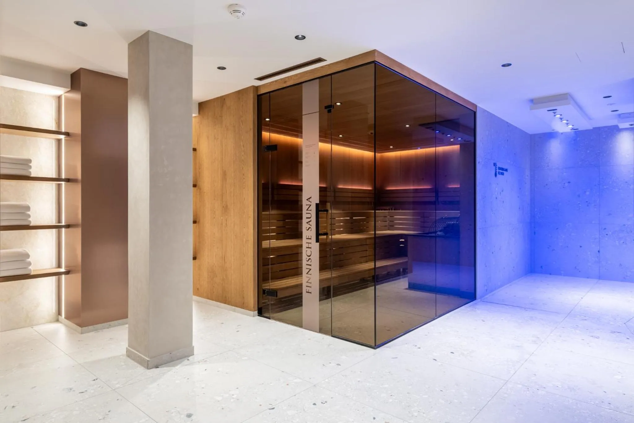 Sauna in Hotel Trofana Alpin