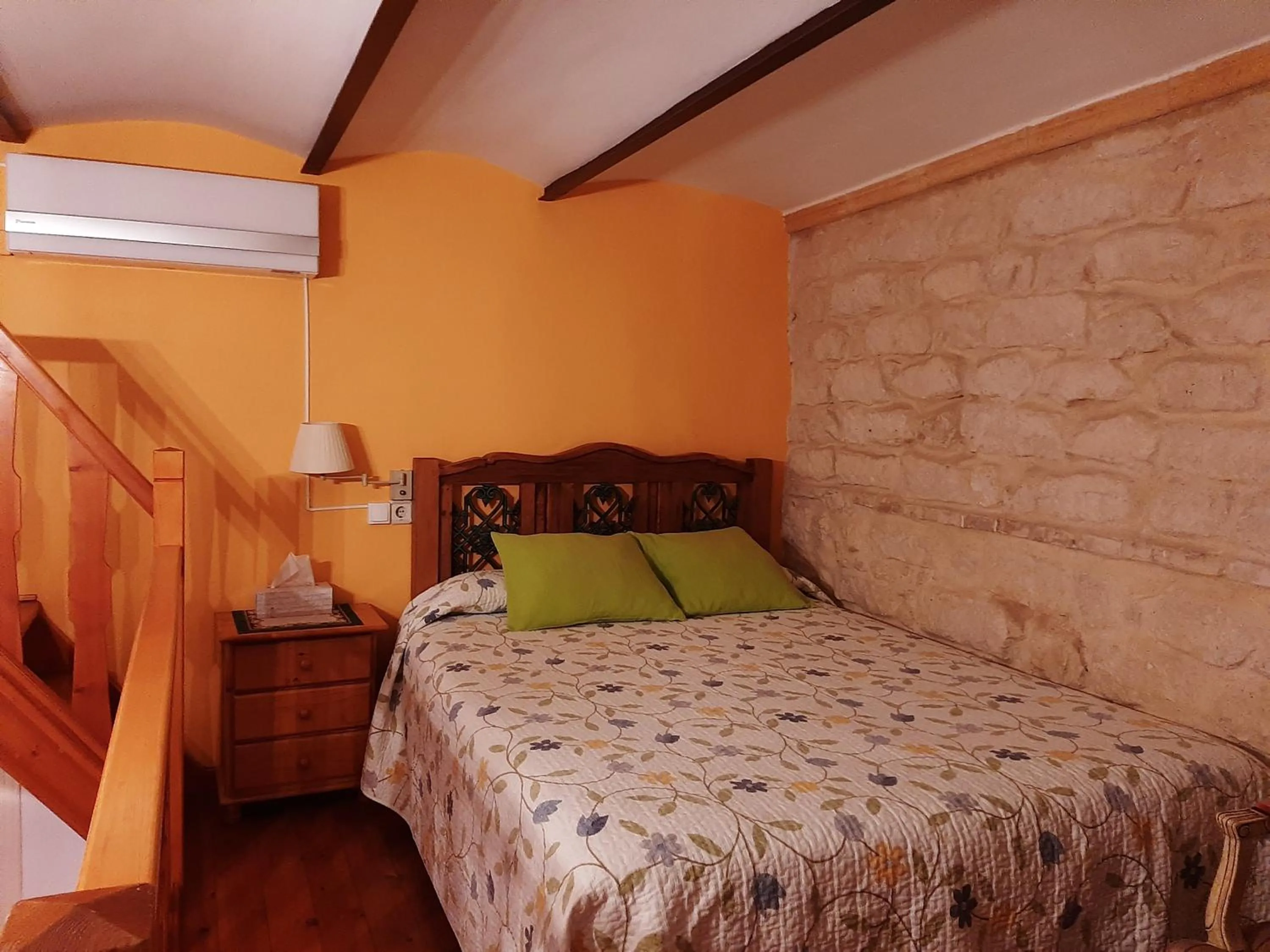 Bed in Pensión Antonio Guesthouse