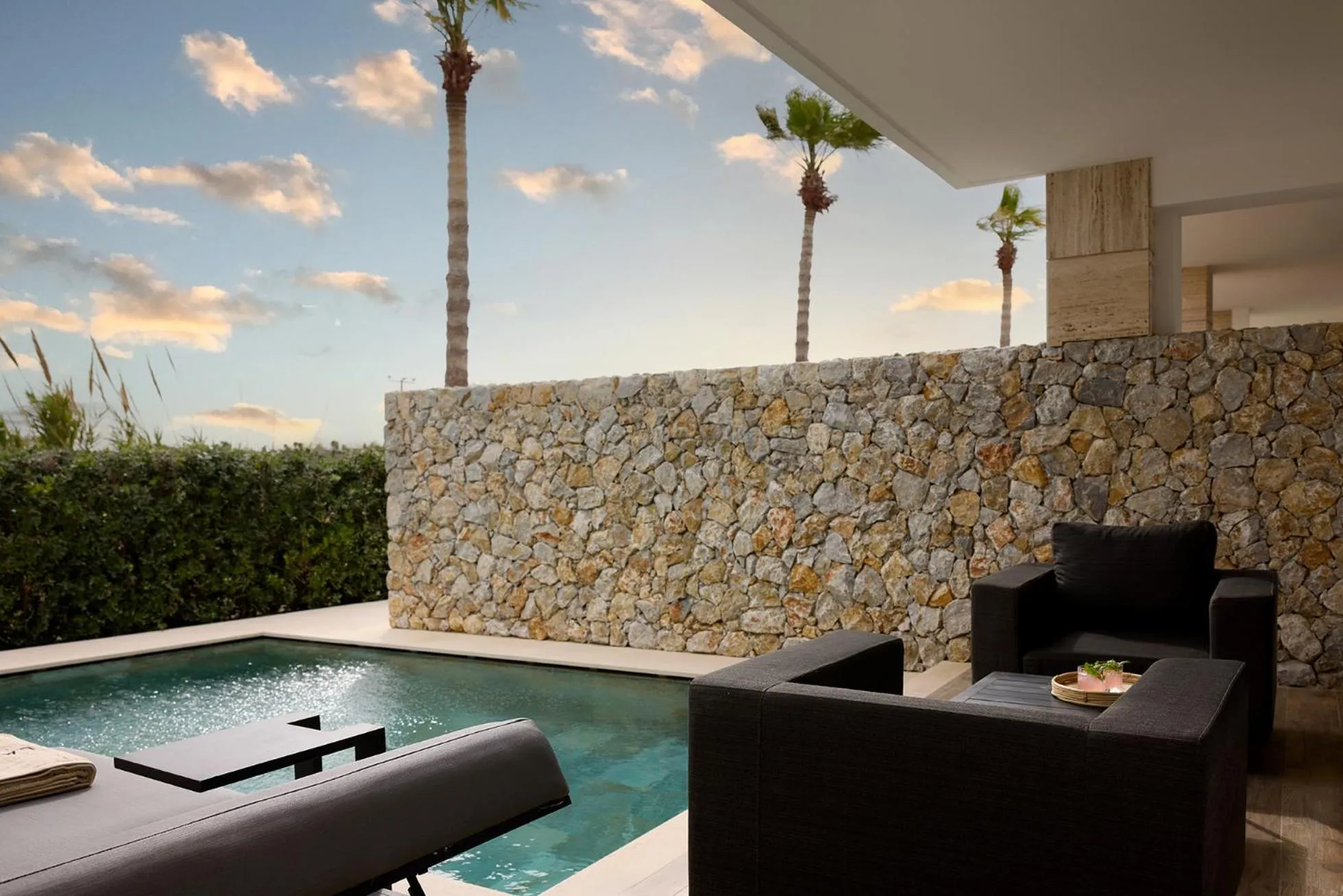 Patio in Lango Design Hotel & Spa, Adults Only