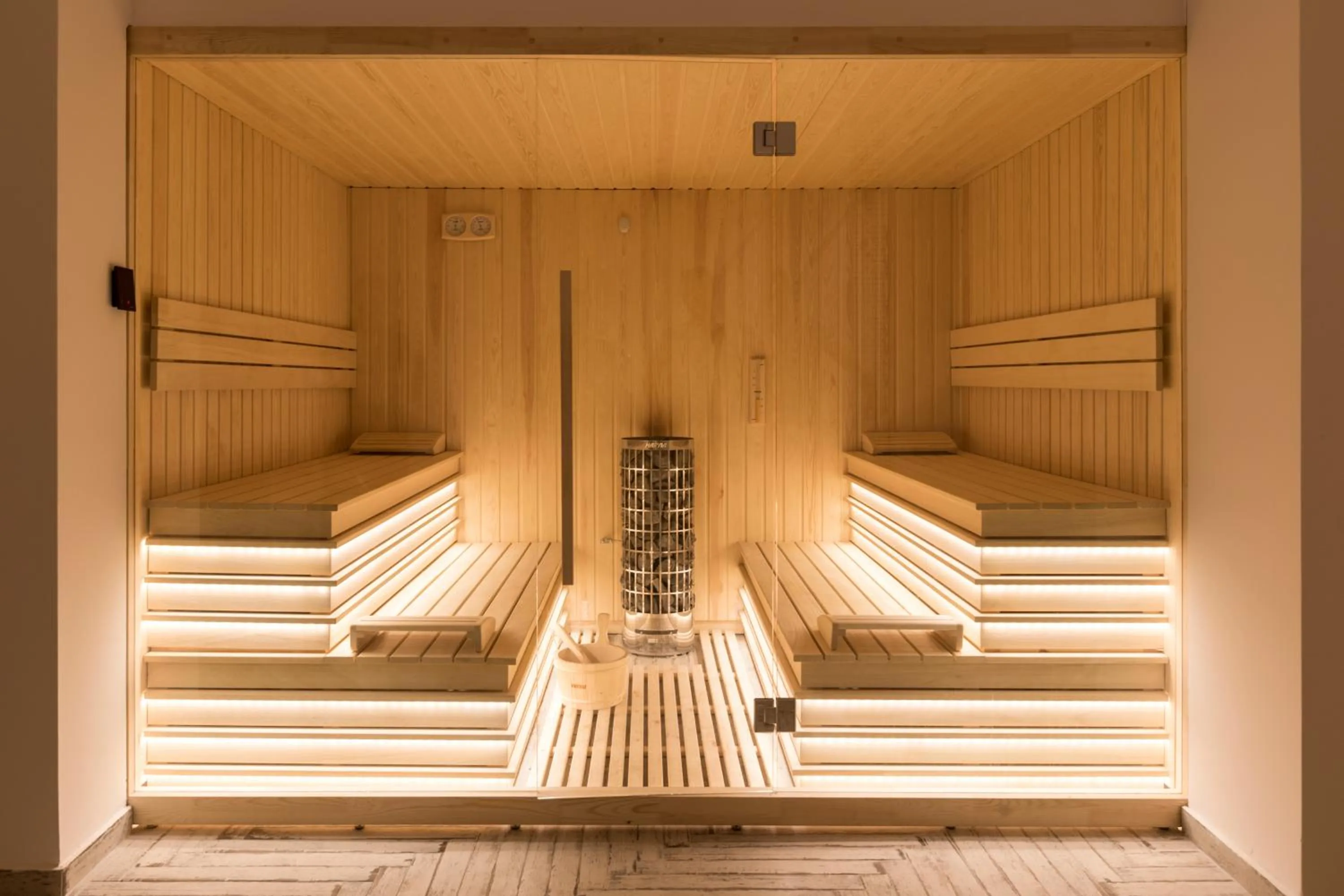 Sauna in Lango Design Hotel & Spa, Adults Only