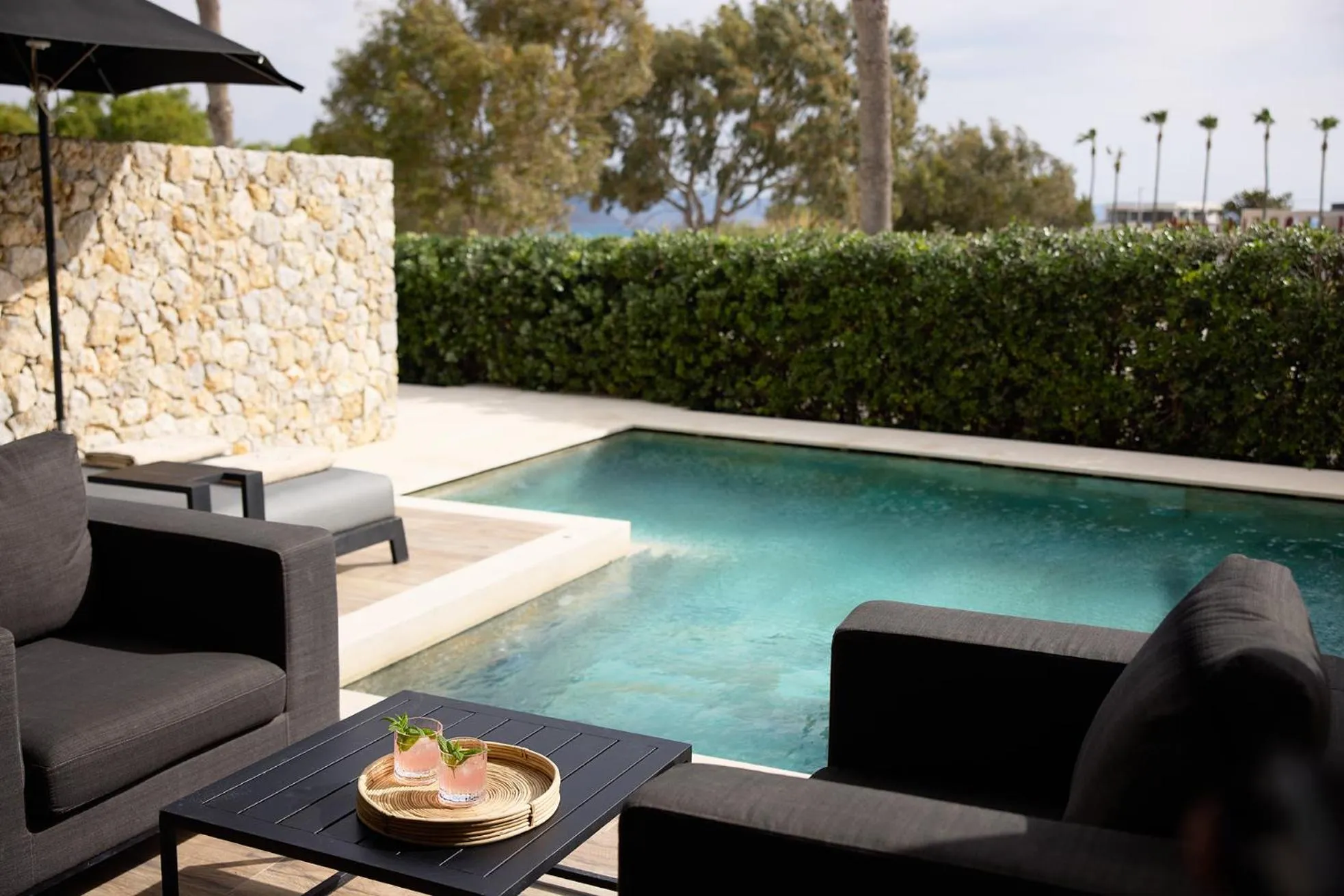 Patio in Lango Design Hotel & Spa, Adults Only