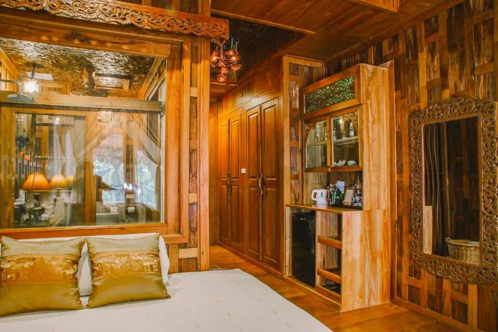 Bedroom, Bed in Santhiya Koh Phangan Resort and Spa