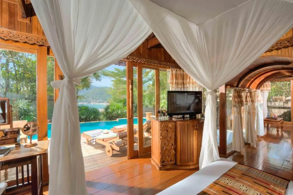 Bedroom in Santhiya Koh Phangan Resort and Spa