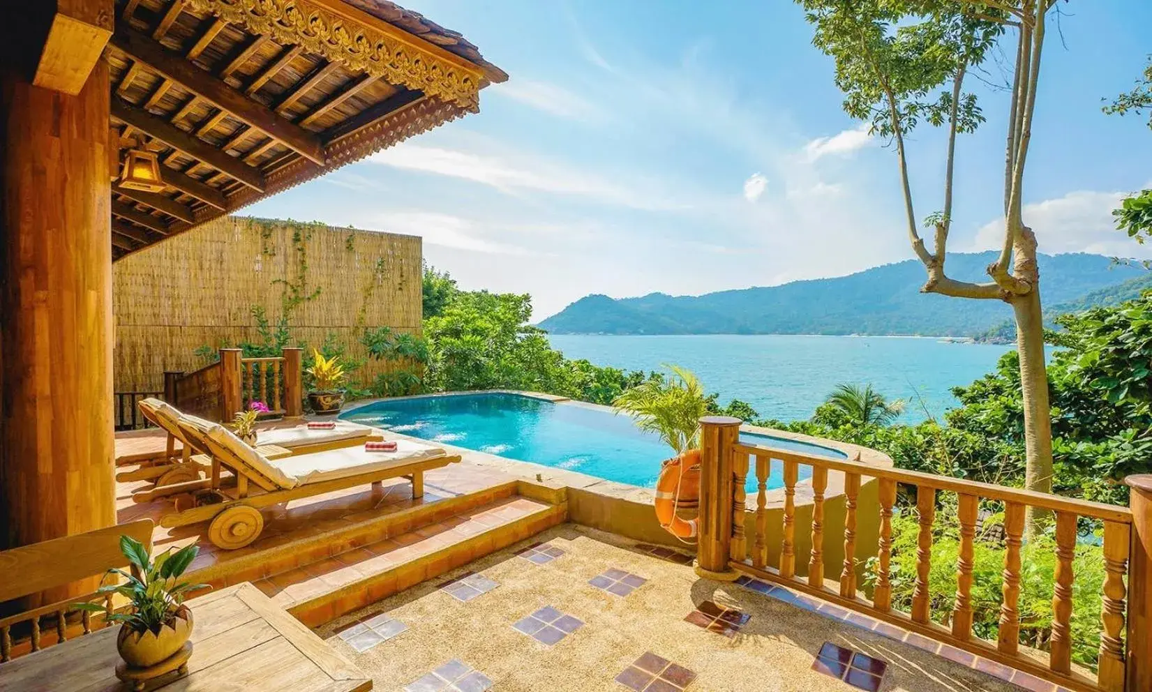 Bird's eye view in Santhiya Koh Phangan Resort and Spa Bird's eye view in Santhiya Koh Phangan Resort and Spa