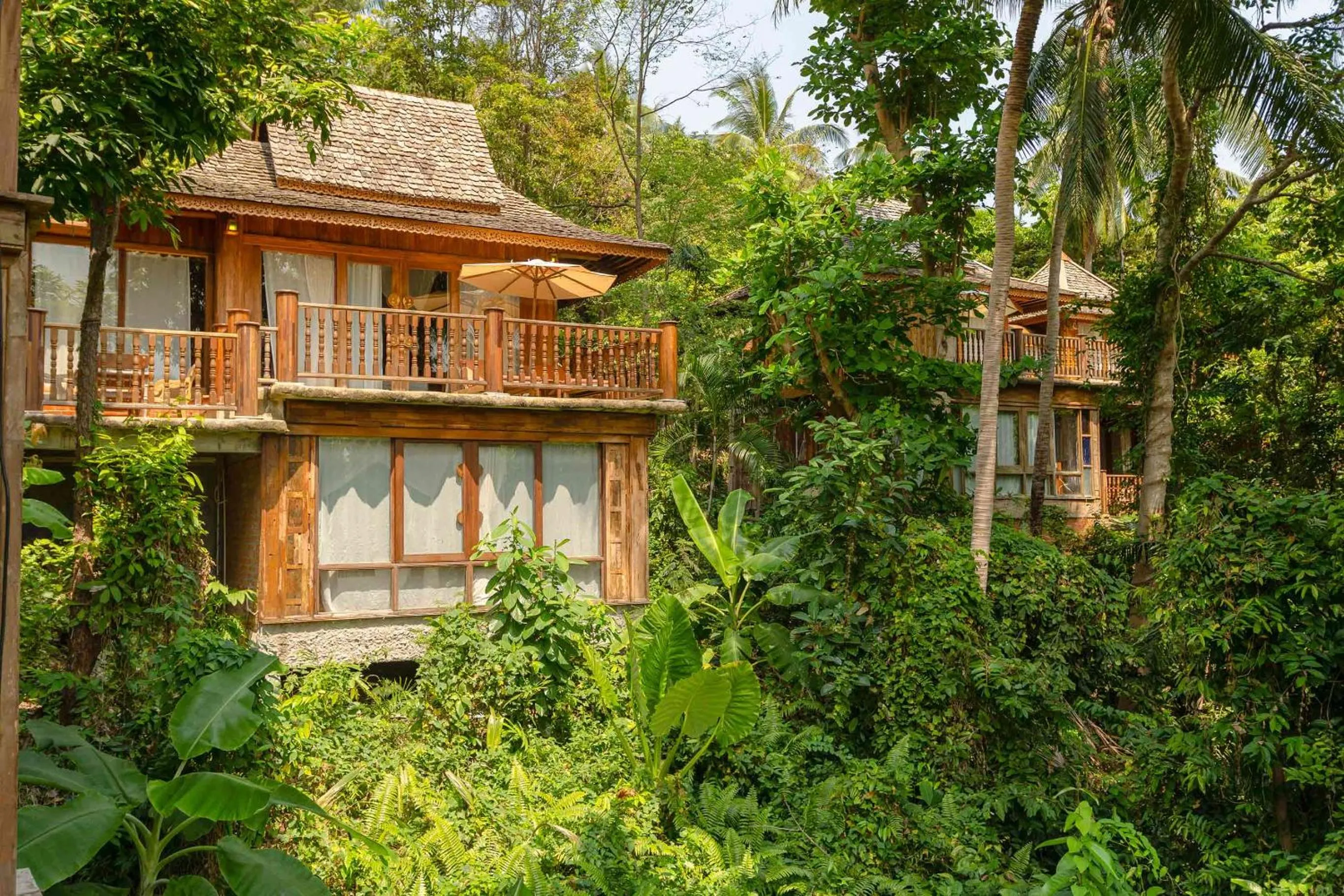 Garden view in Santhiya Koh Phangan Resort and Spa