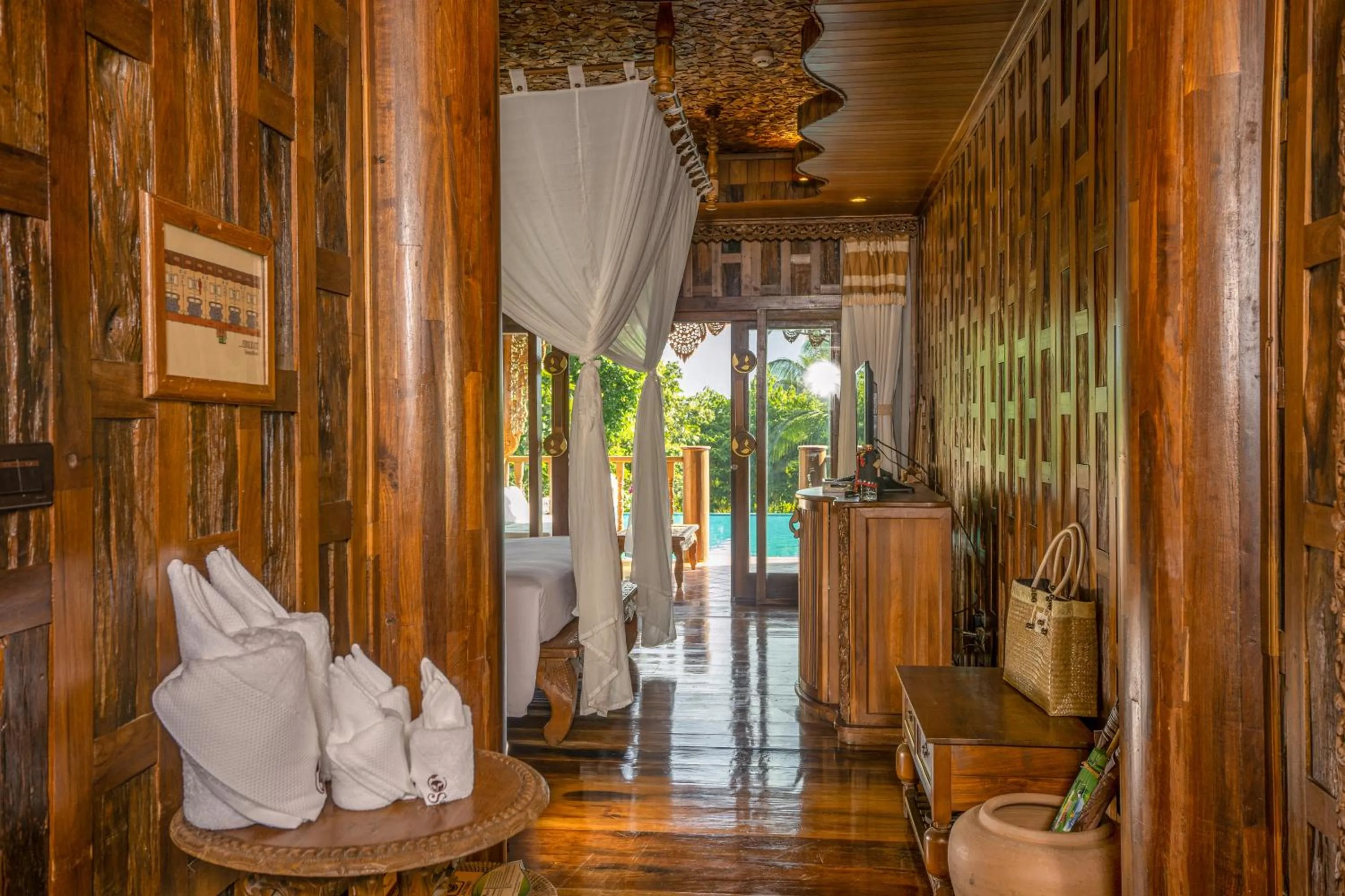 Bedroom in Santhiya Koh Phangan Resort and Spa