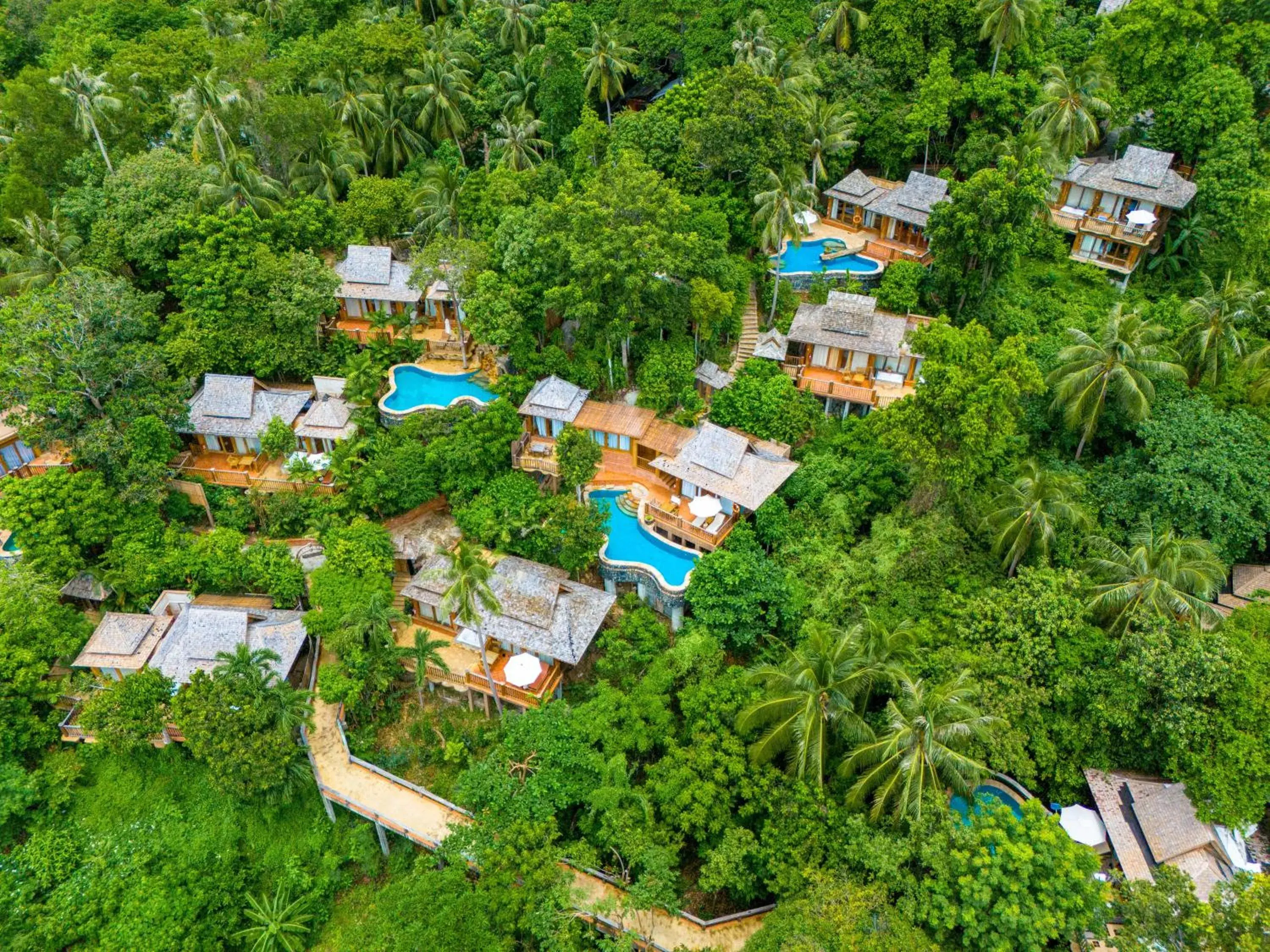 Property building in Santhiya Koh Phangan Resort and Spa Property building in Santhiya Koh Phangan Resort and Spa