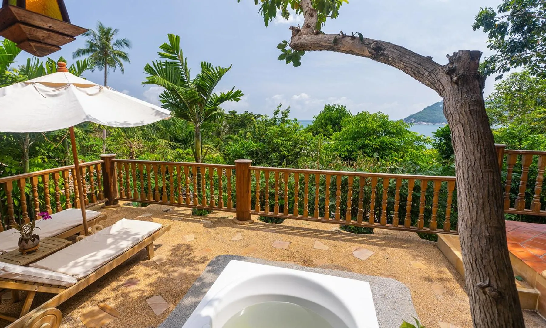 Balcony/Terrace in Santhiya Koh Phangan Resort and Spa