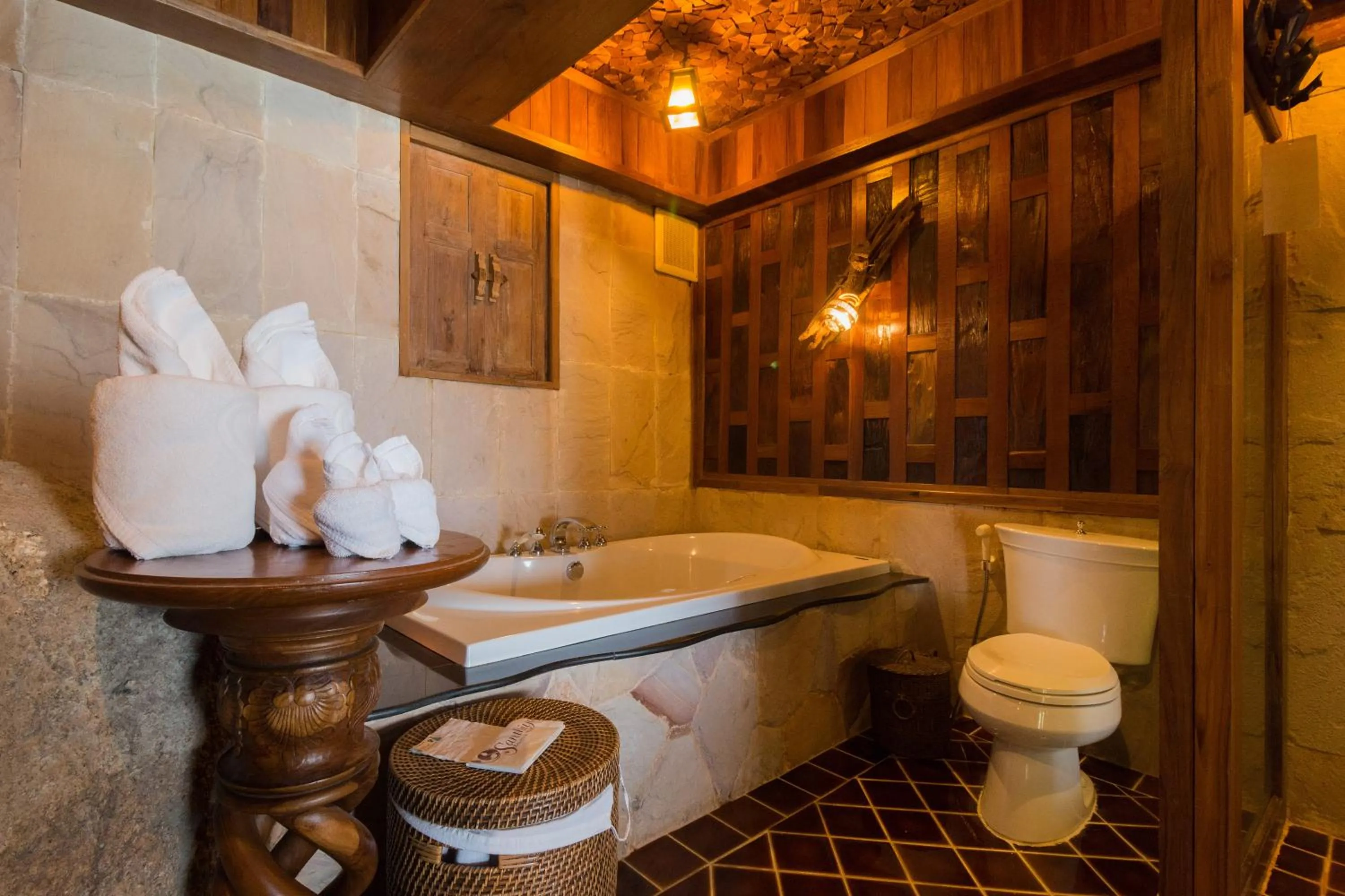 Bathroom in Santhiya Koh Phangan Resort and Spa