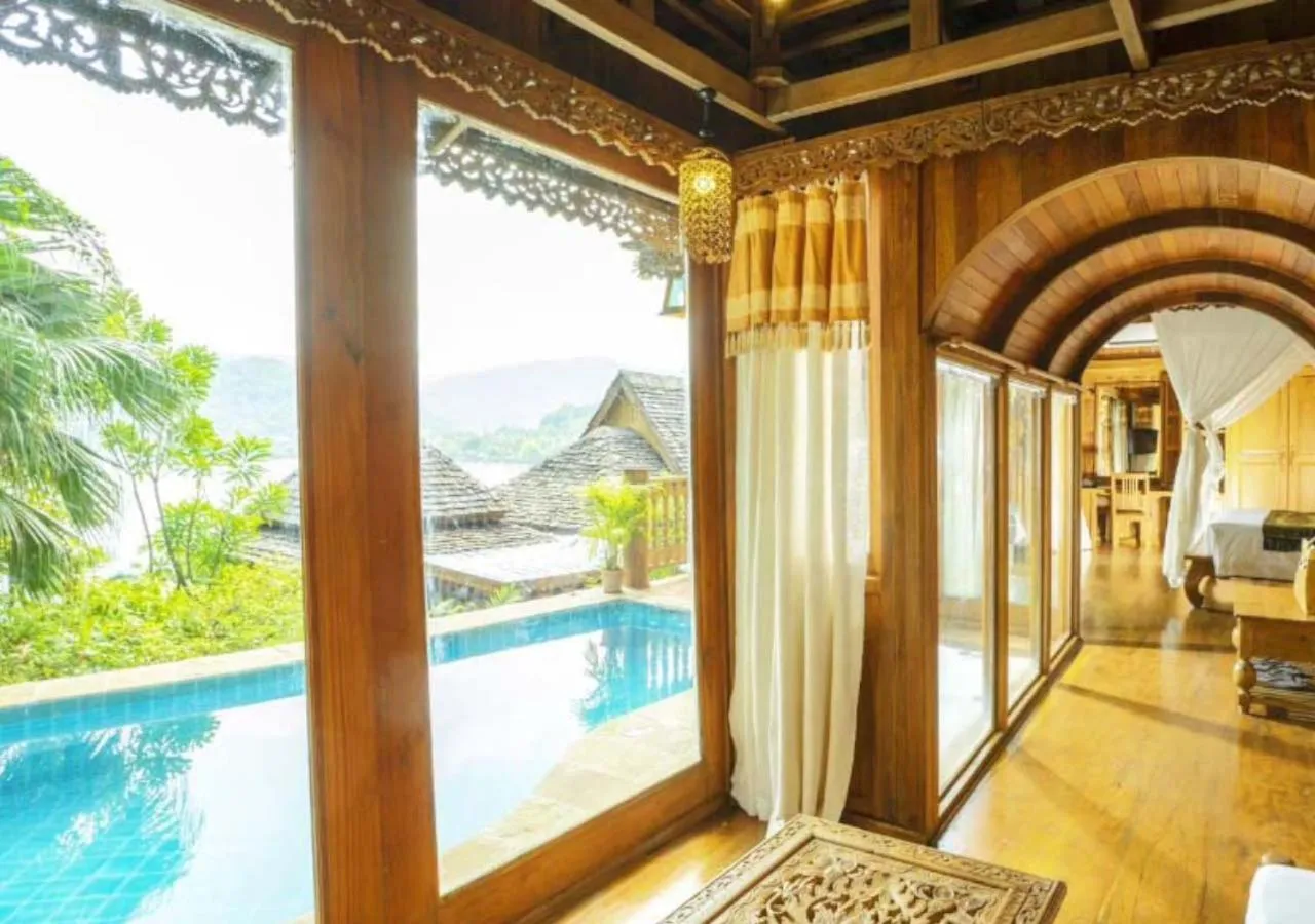 Pool view in Santhiya Koh Phangan Resort and Spa