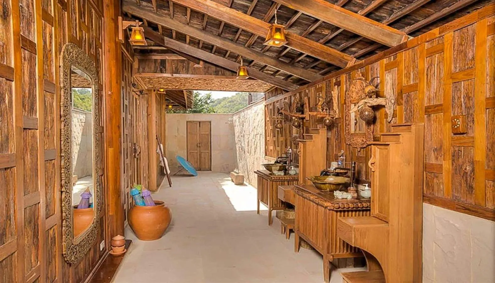 Shower in Santhiya Koh Phangan Resort and Spa