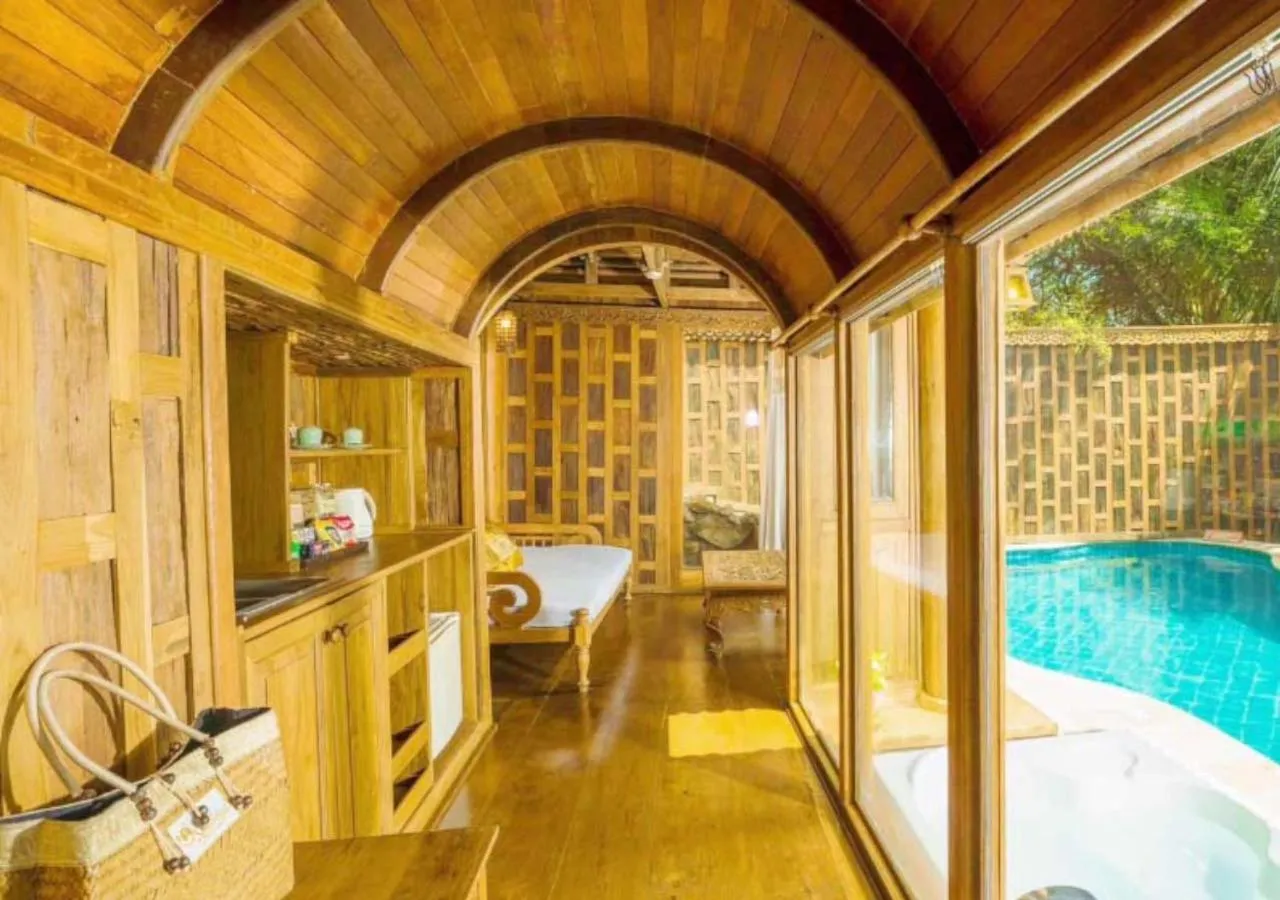 Pool view in Santhiya Koh Phangan Resort and Spa