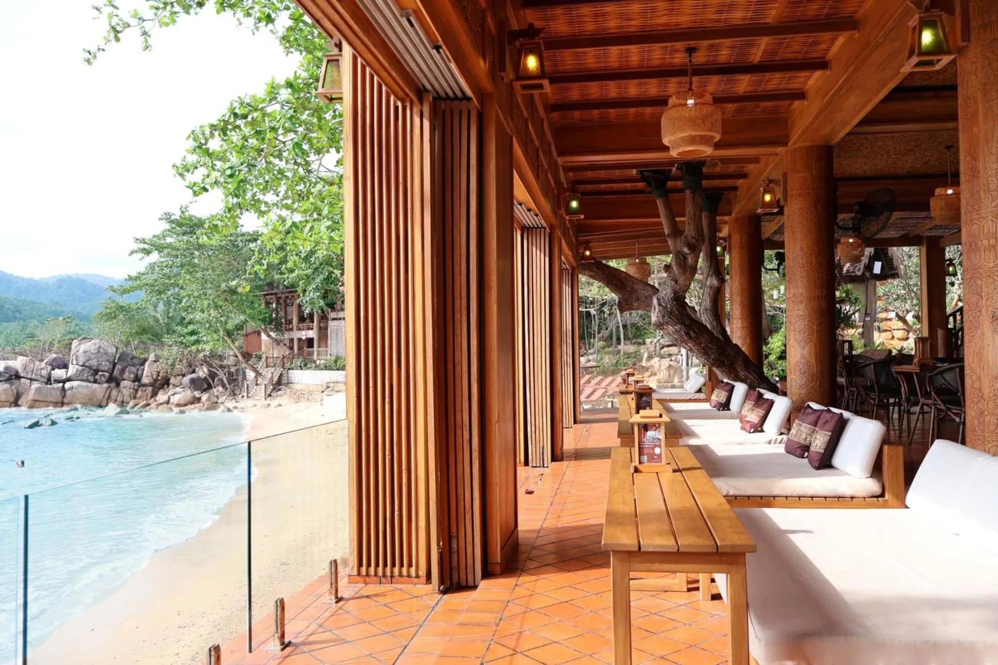 Restaurant/places to eat in Santhiya Koh Phangan Resort and Spa