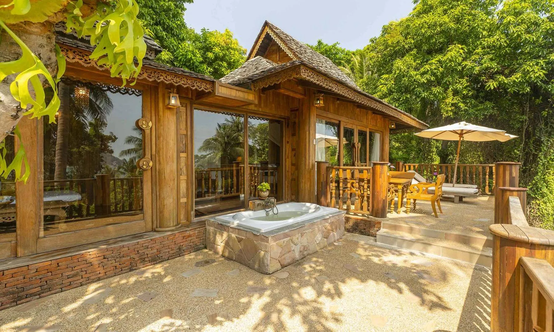 Balcony/Terrace in Santhiya Koh Phangan Resort and Spa