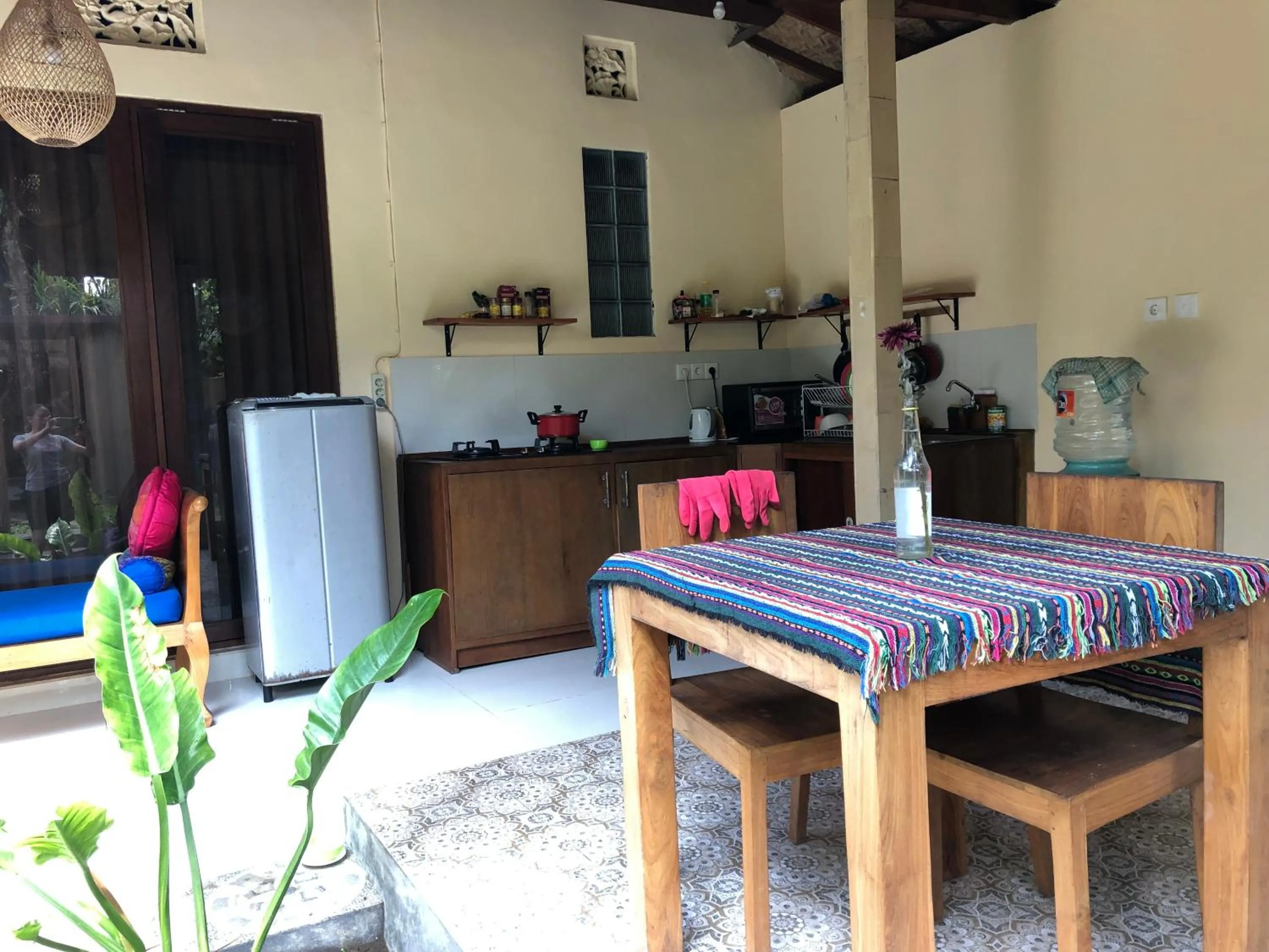 Kitchen or kitchenette in Recep Bungalow