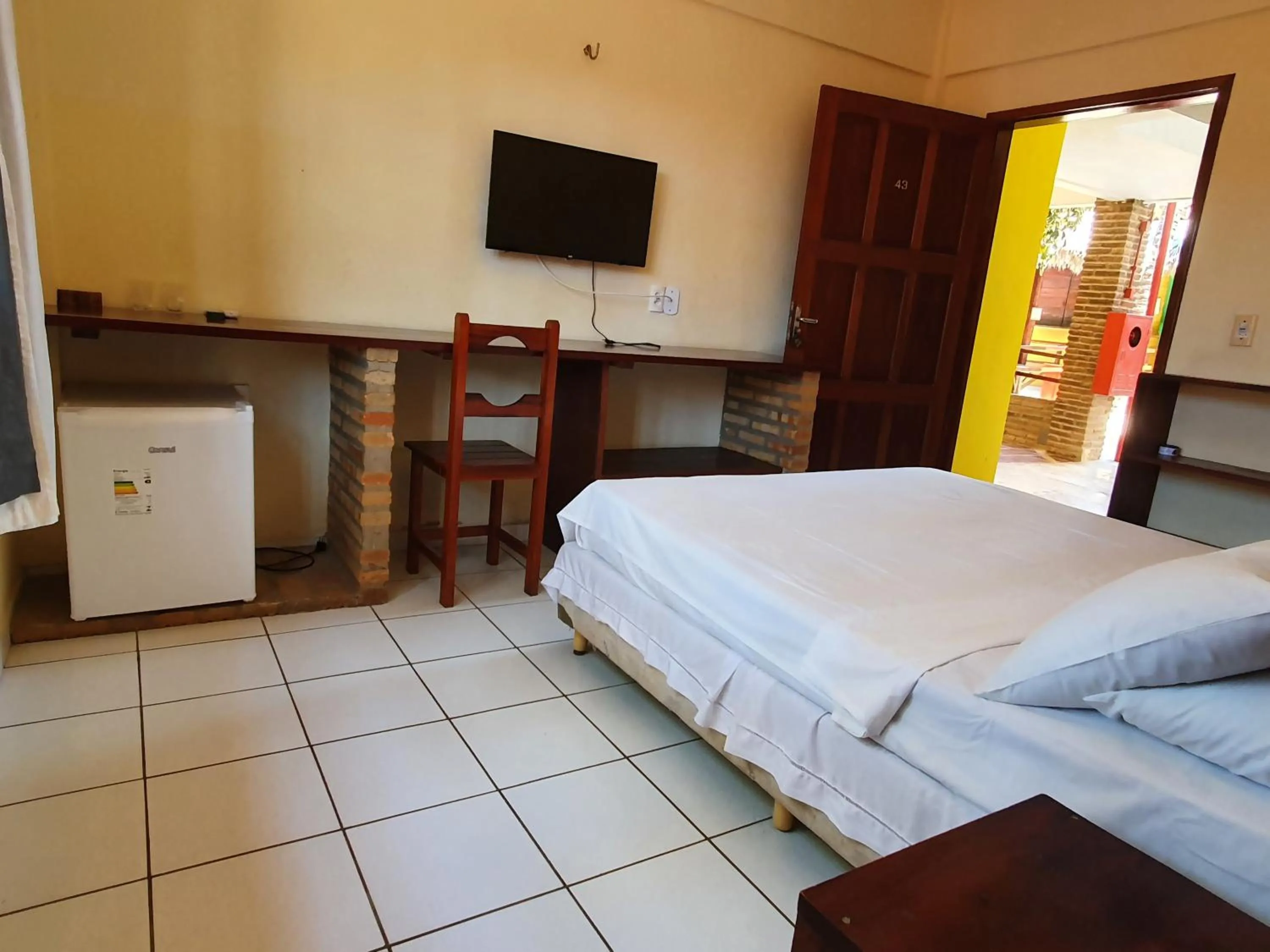 Bed in Pousada California