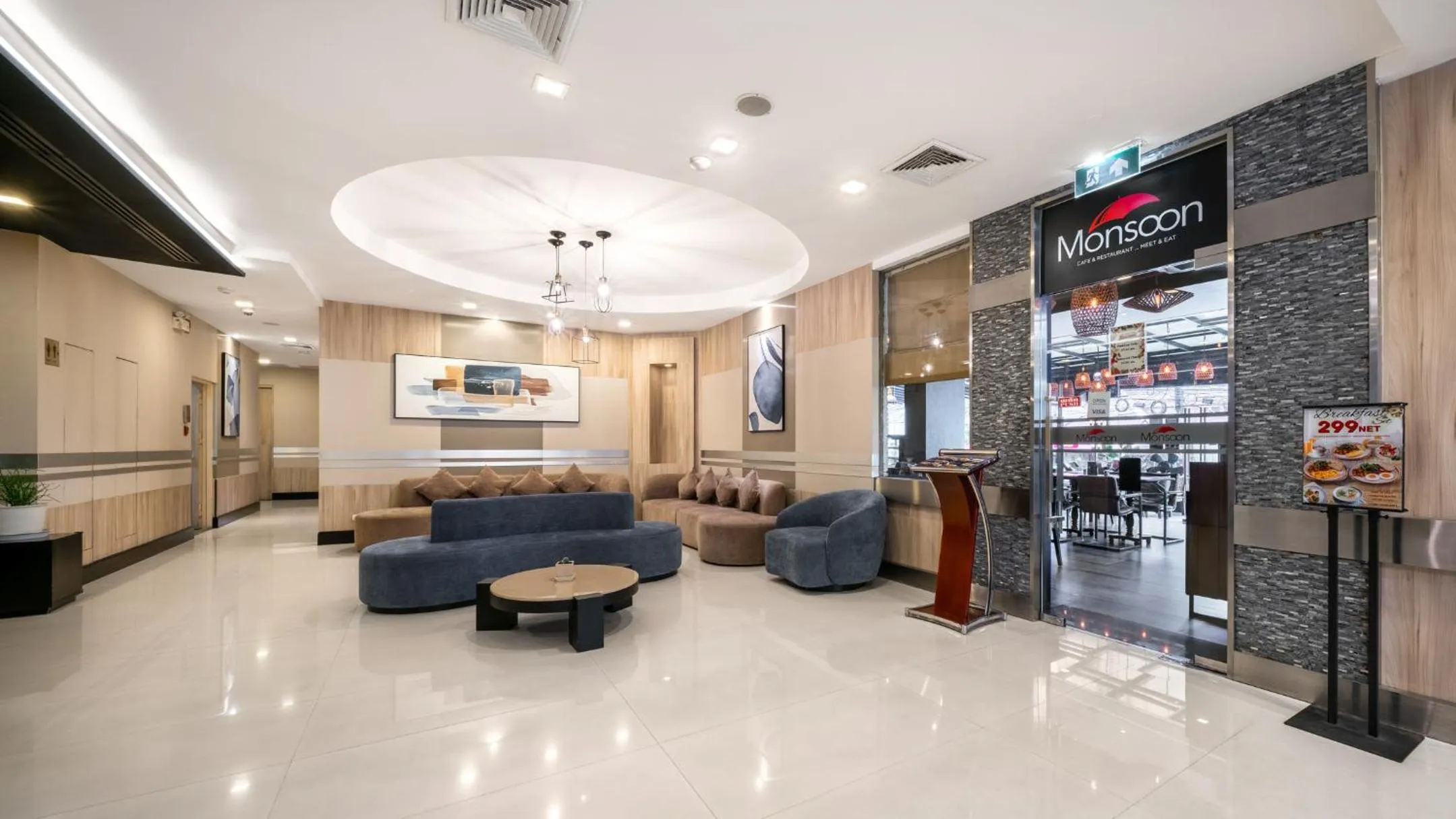 Lobby or reception in Adelphi Suites Bangkok