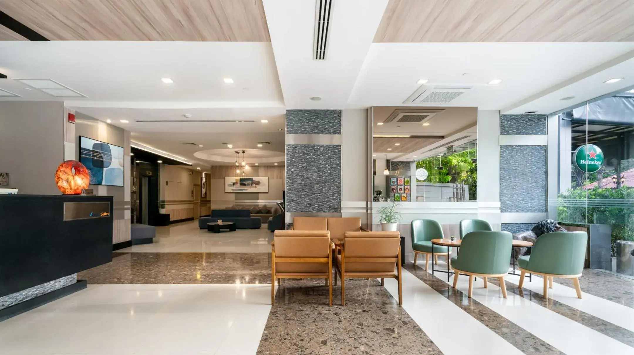 Lobby or reception in Adelphi Suites Bangkok Lobby or reception in Adelphi Suites Bangkok