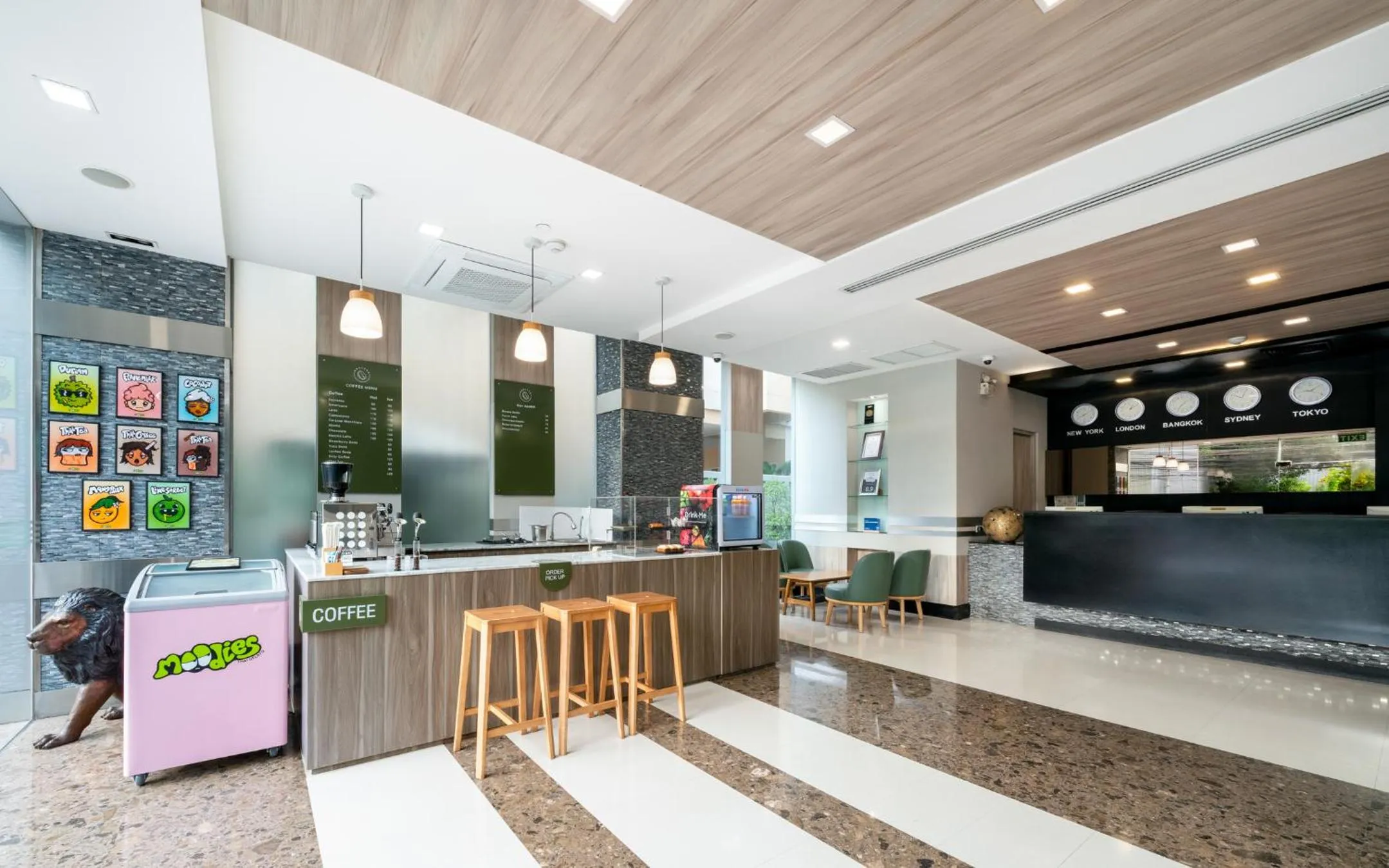 Lobby or reception in Adelphi Suites Bangkok